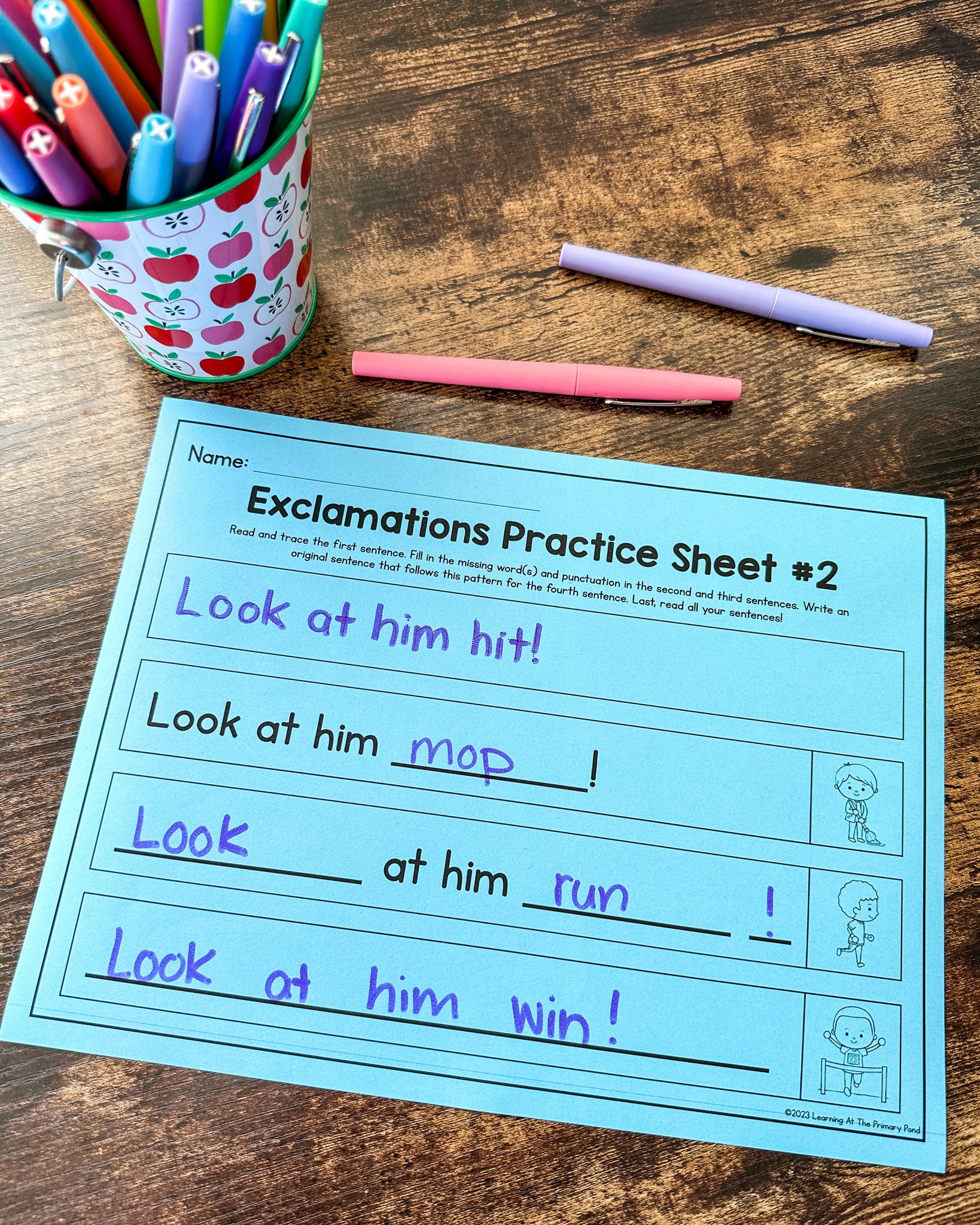 Grade 2 Sentence Structure Worksheets