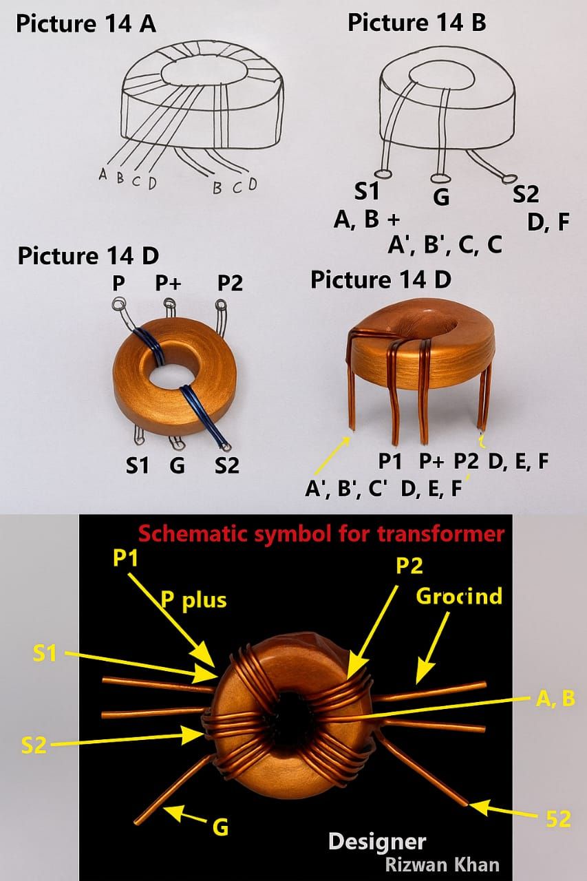 Rizwan - Inductor and Transformer Representations: The image shows both ...