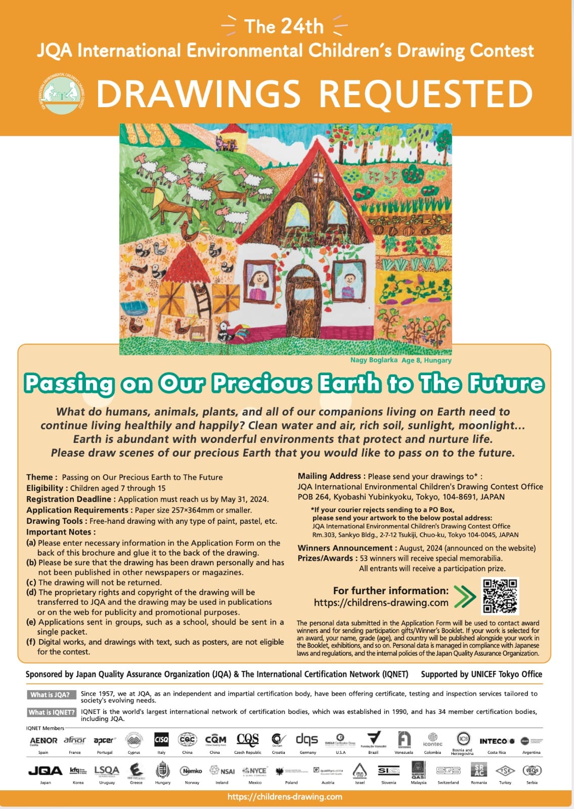 Ministry - 24th JQA INTERNATIONAL ENVIRONMENTAL CHILDREN’S DRAWING ...