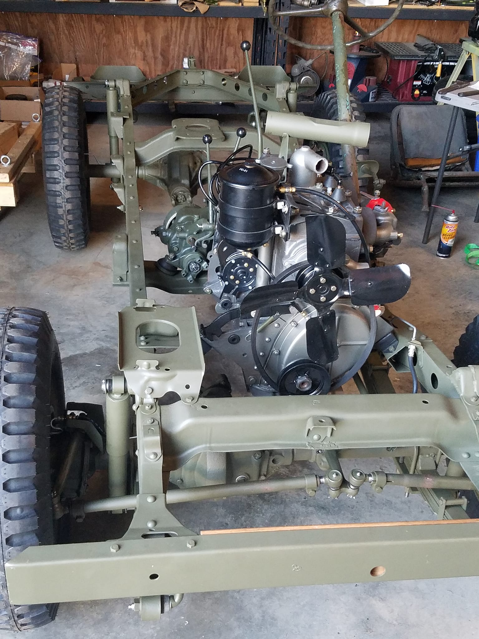 Project Warbird - The 1943 GPW engine and transmission are... | Facebook