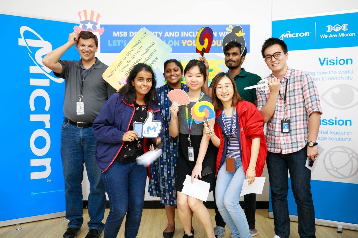 Diversity is a fact, inclusion is an... - Micron Singapore