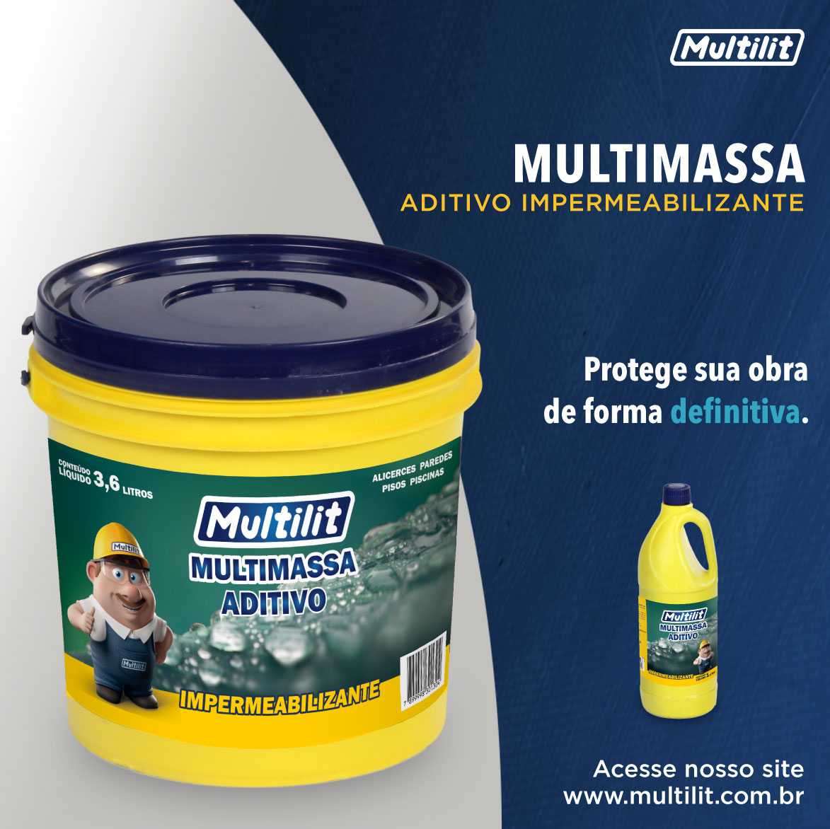 Multilit - 🛢️ O Multimassa é um aditivo impermeabilizante...