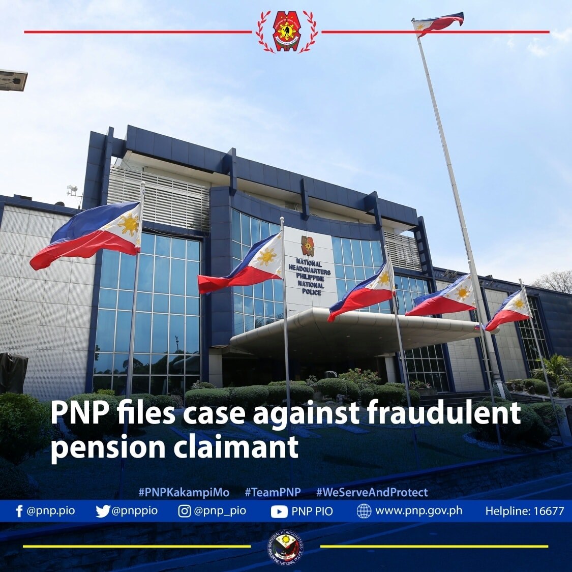 PNP FILES CASE AGAINST... - Philippine National Police | Facebook