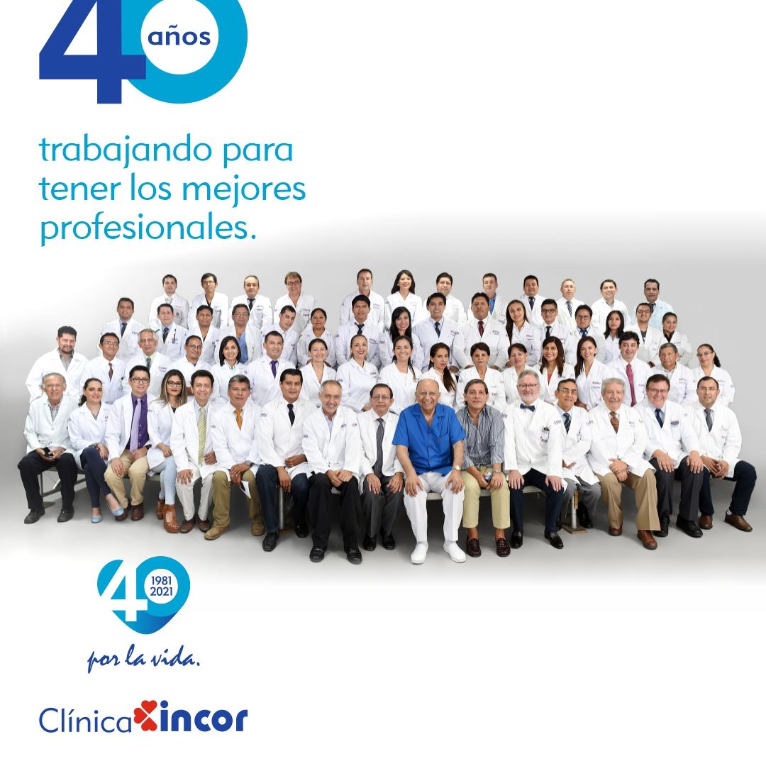 Clínica Incor - Ya son 40 años que venimos trabajando con...