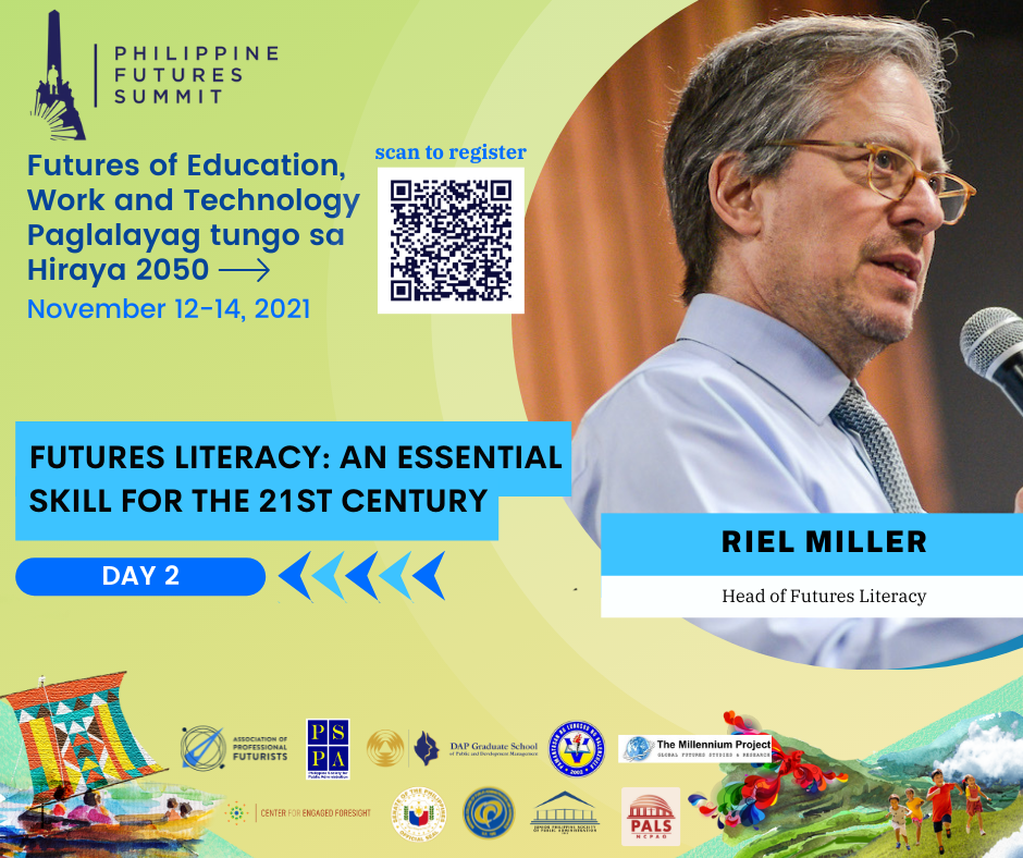 Dr. Riel Miller is... - Philippine Futures Thinking Society