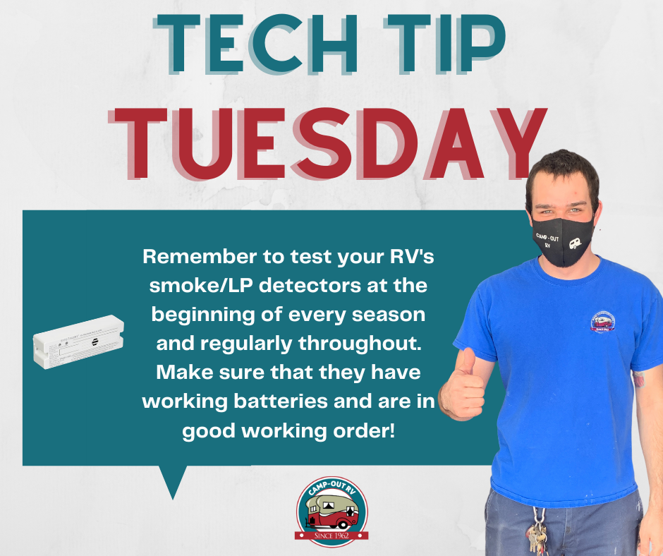 Camp-Out RV - Happy #TechTipTuesday! Remember to check...