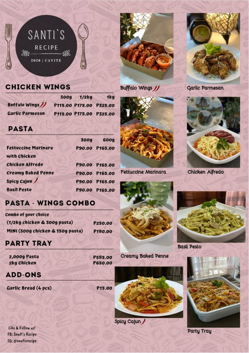 Santi’s Recipe