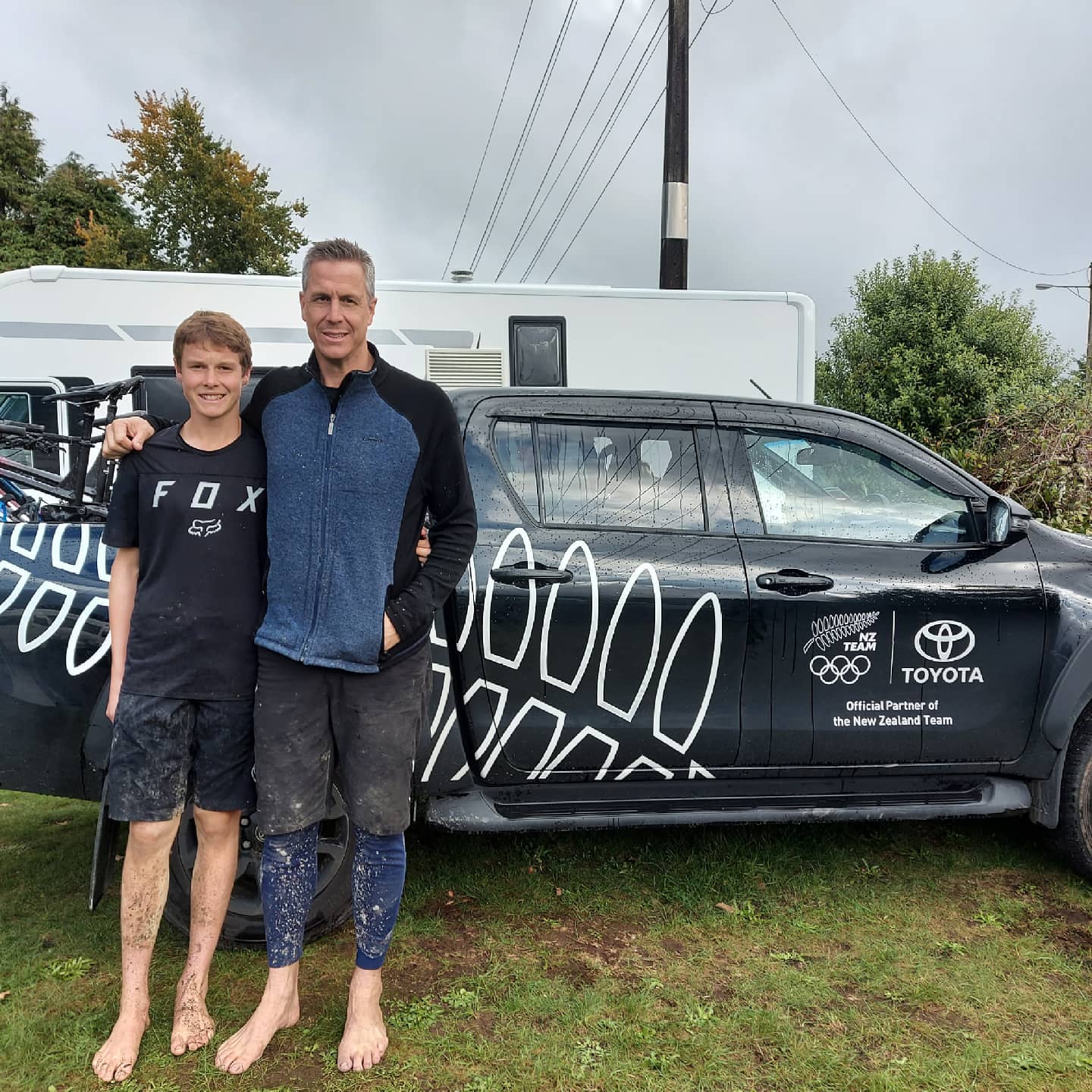 Whanganui - Olympic Rower Rob Waddell and his family managed to ride ...