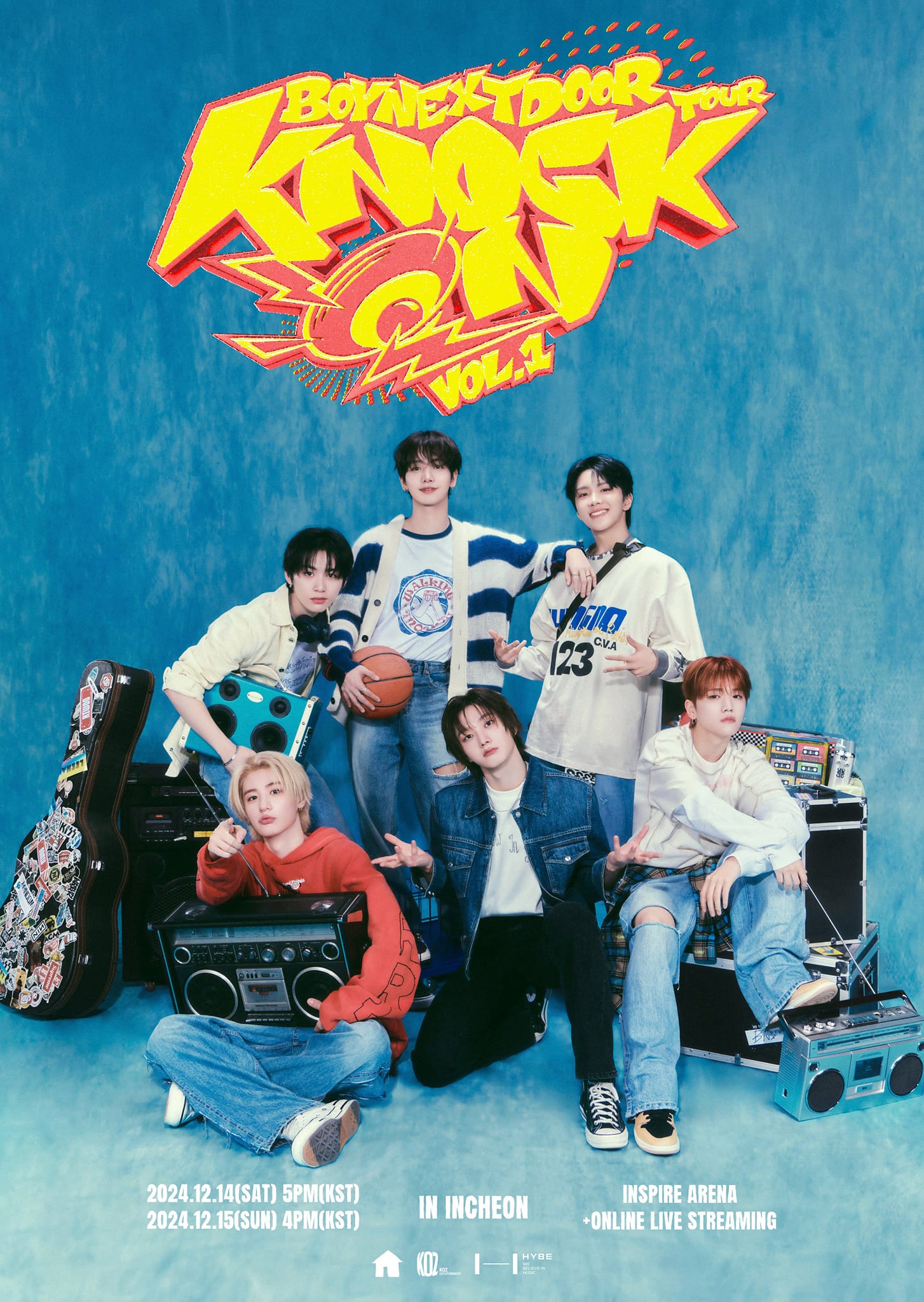 BOYNEXTDOOR TOUR 'KNOCK ON Vol.2' IN BUSAN🇰🇷 Announcement 2026.8