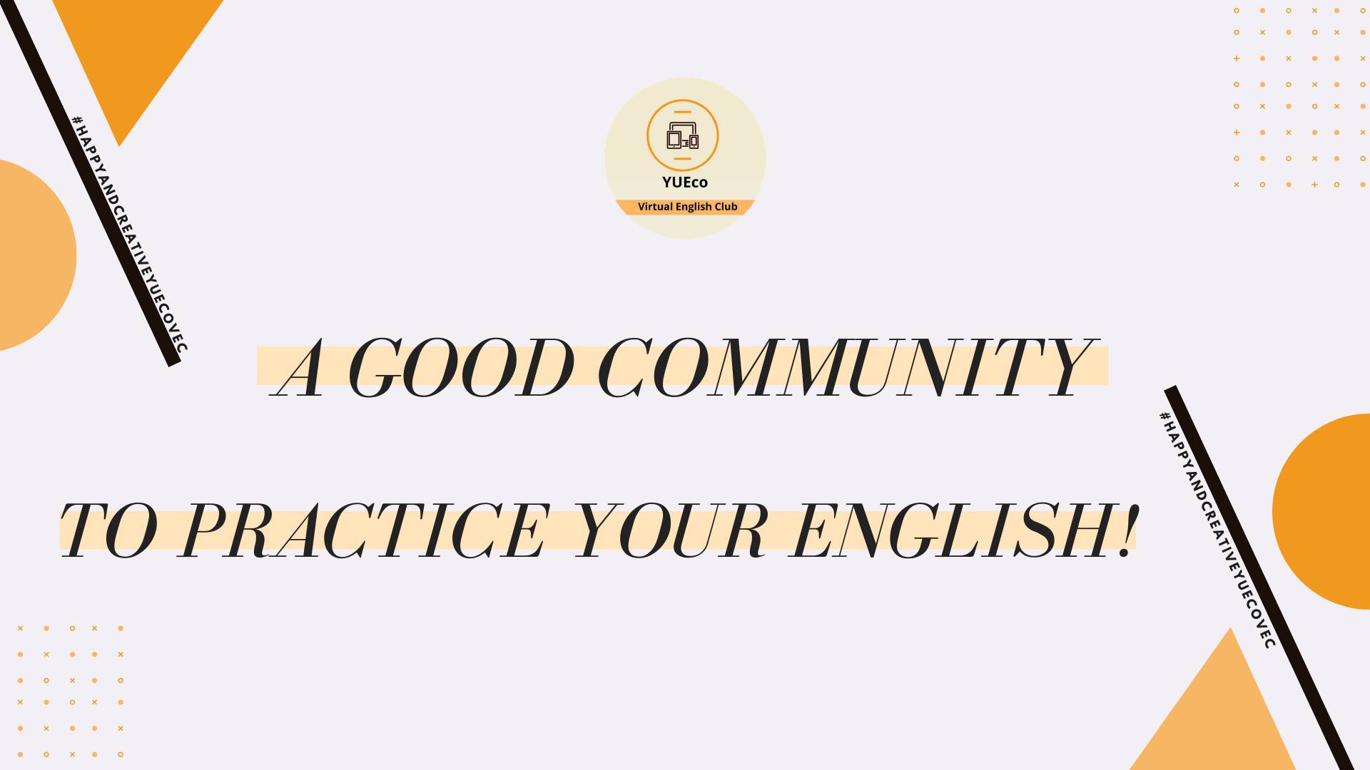 YUEco Virtual English Club