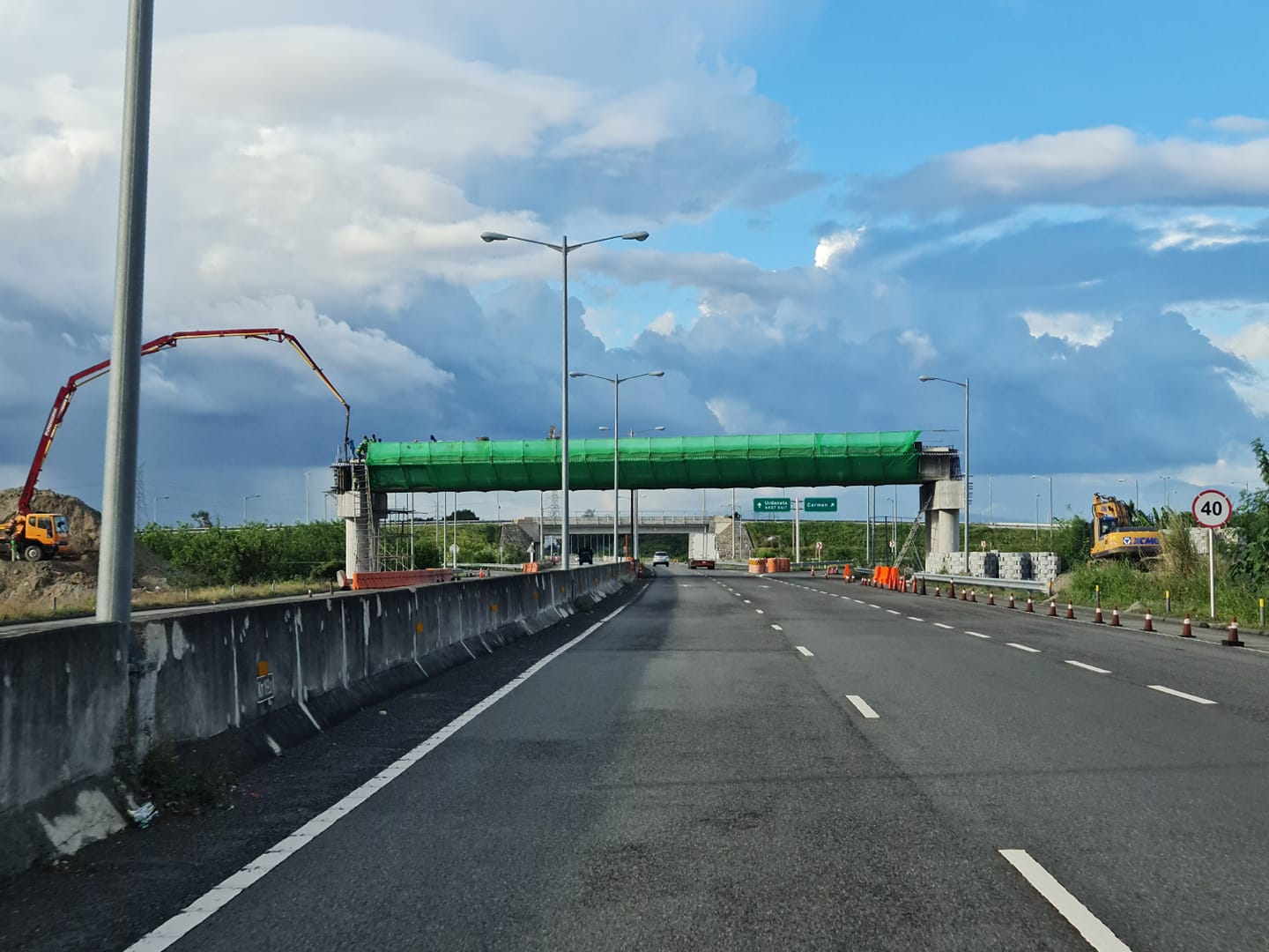 Pinoy - The Carmen East West Road taking shape as seen along #TPLEX ...