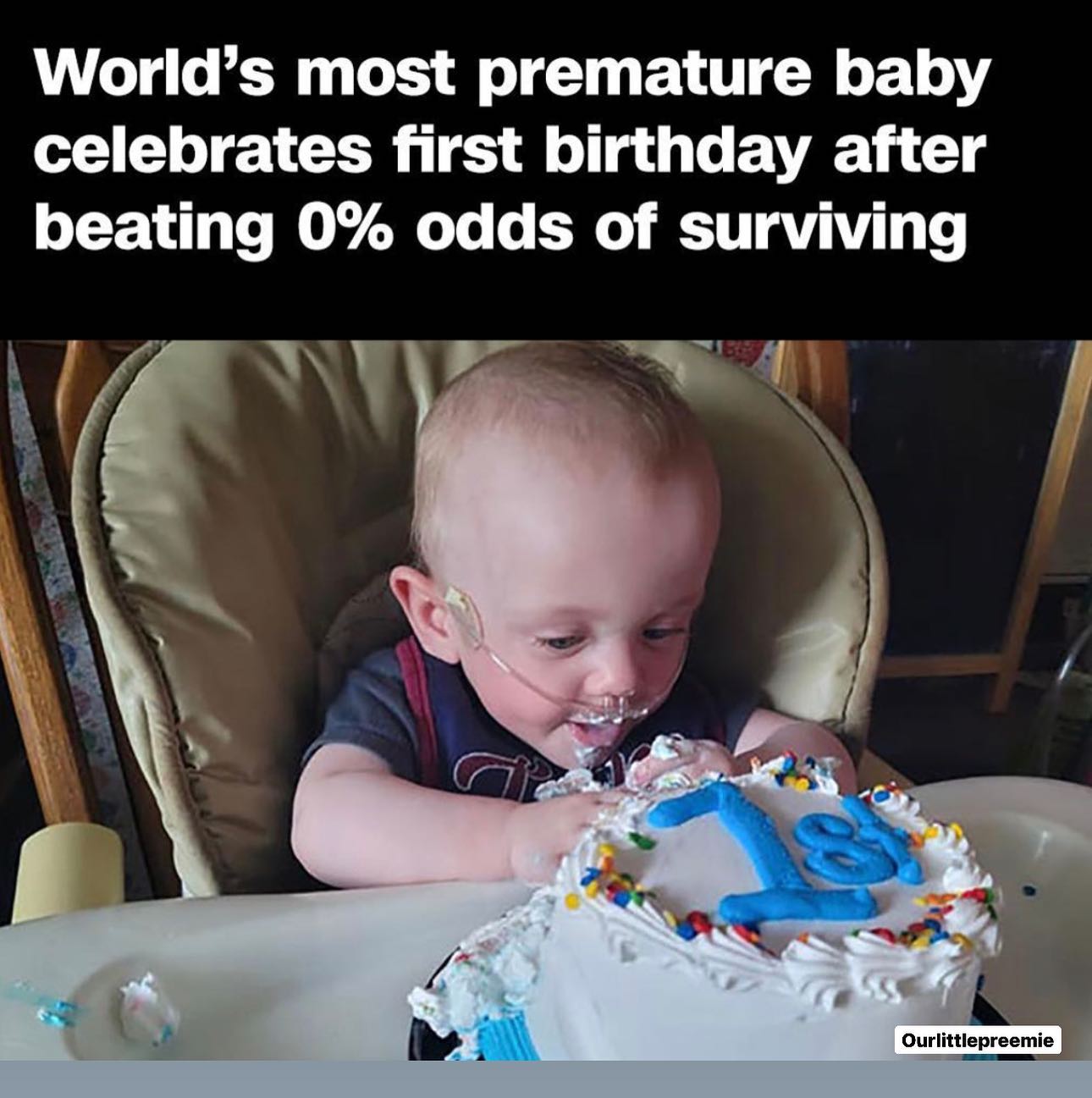 OurLittlepreemie - 21 weeker 💪🏽 Richard Scott Hutchinson weighed less ...