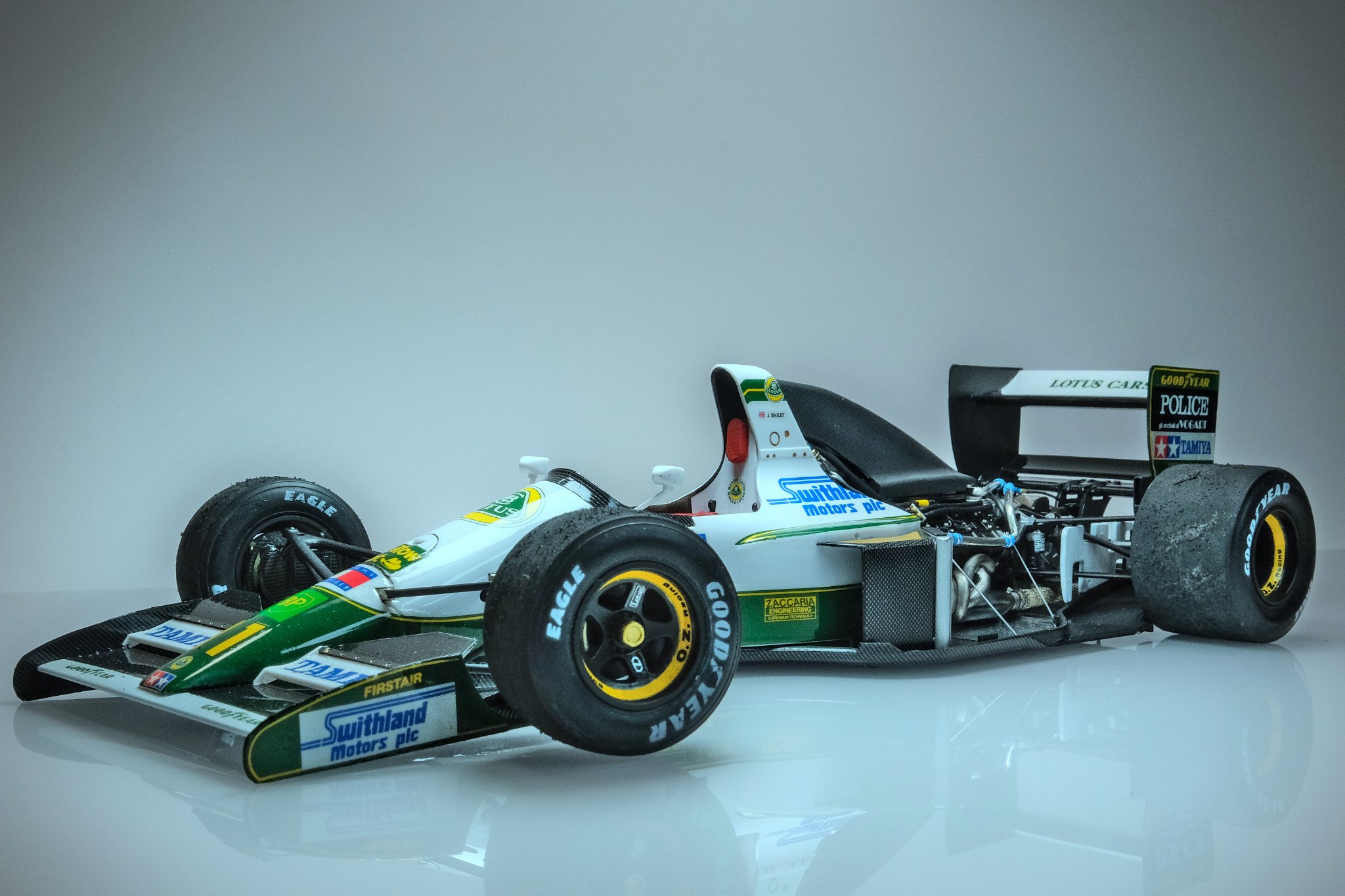 Tamiya Lotus 102B 1/20 scale model build review