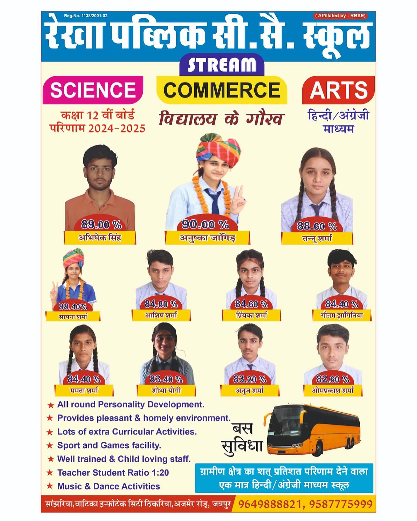 Rekha Public Sr. Sec. School, Jaipur | Jaipur