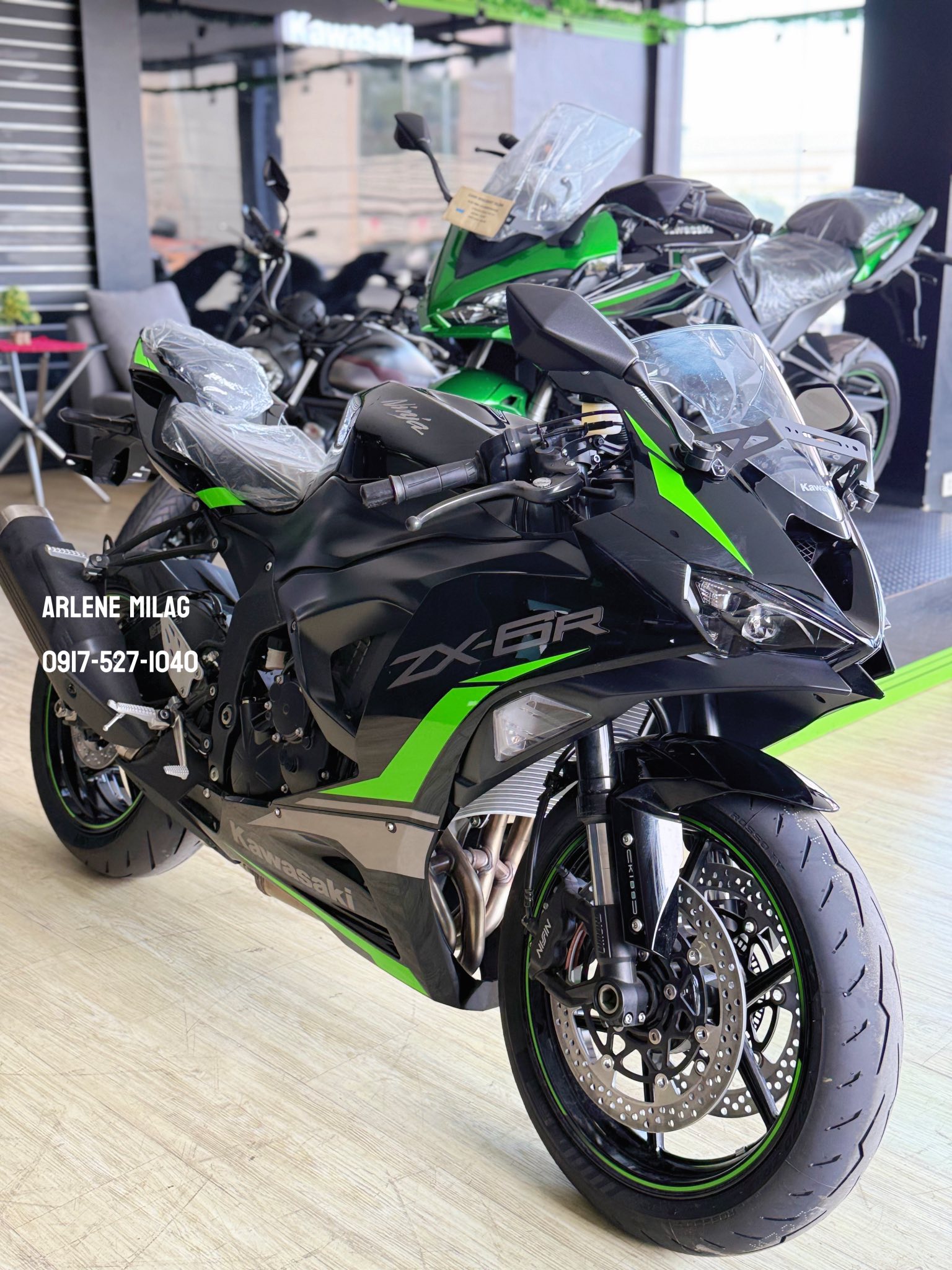 Kawasaki zx6r price and promo details