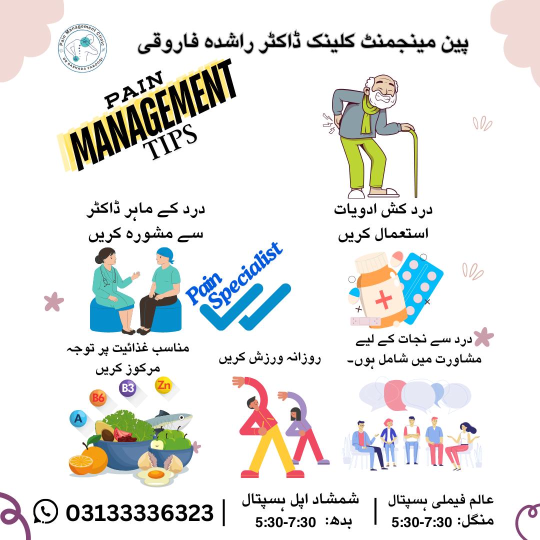 Pain Management Clinic Dr Rashada Farooqi