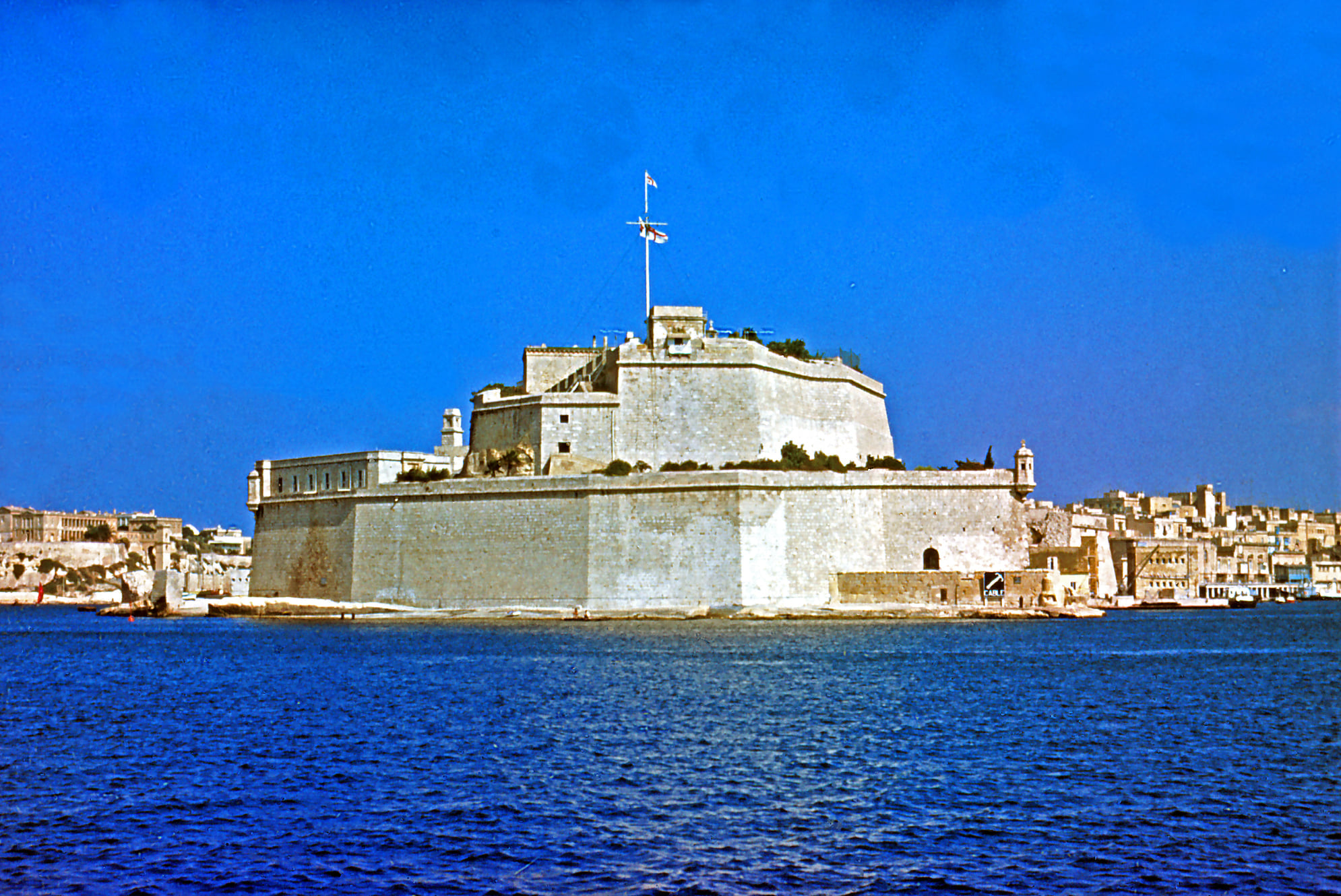 Fort - Throwback Thursday! Have a look at HMS St Angelo as it looked in ...