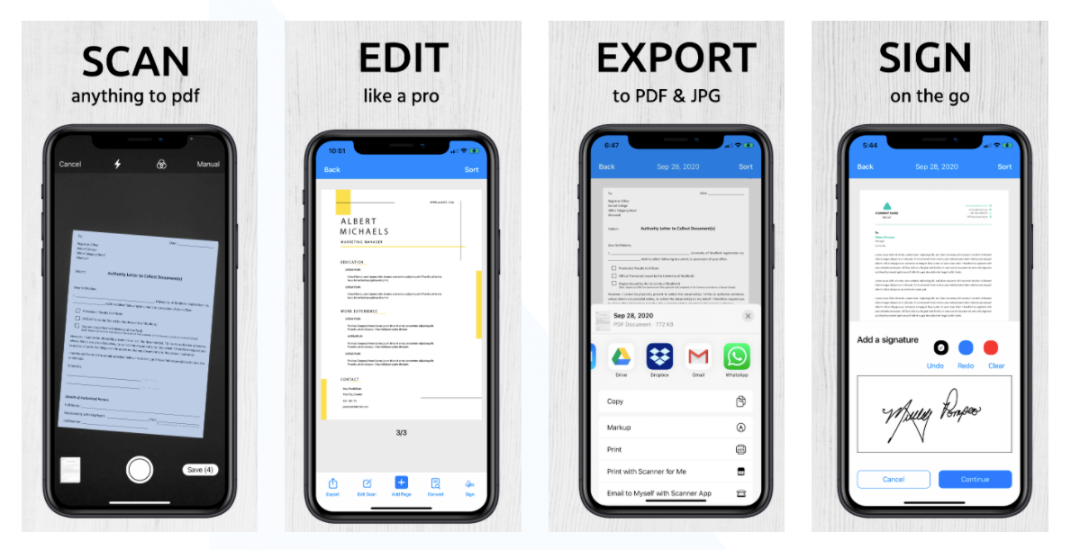 Scanner Me: Document Scan PDF
