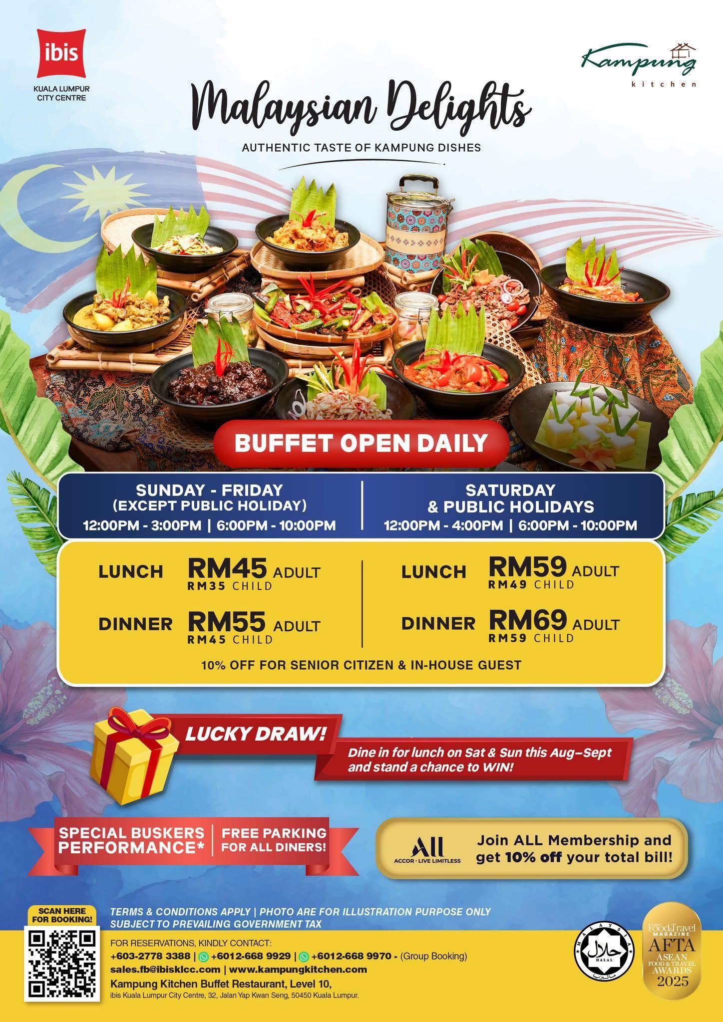 Malaysian Delights Madani Buffet at Ibis Kuala Lumpur