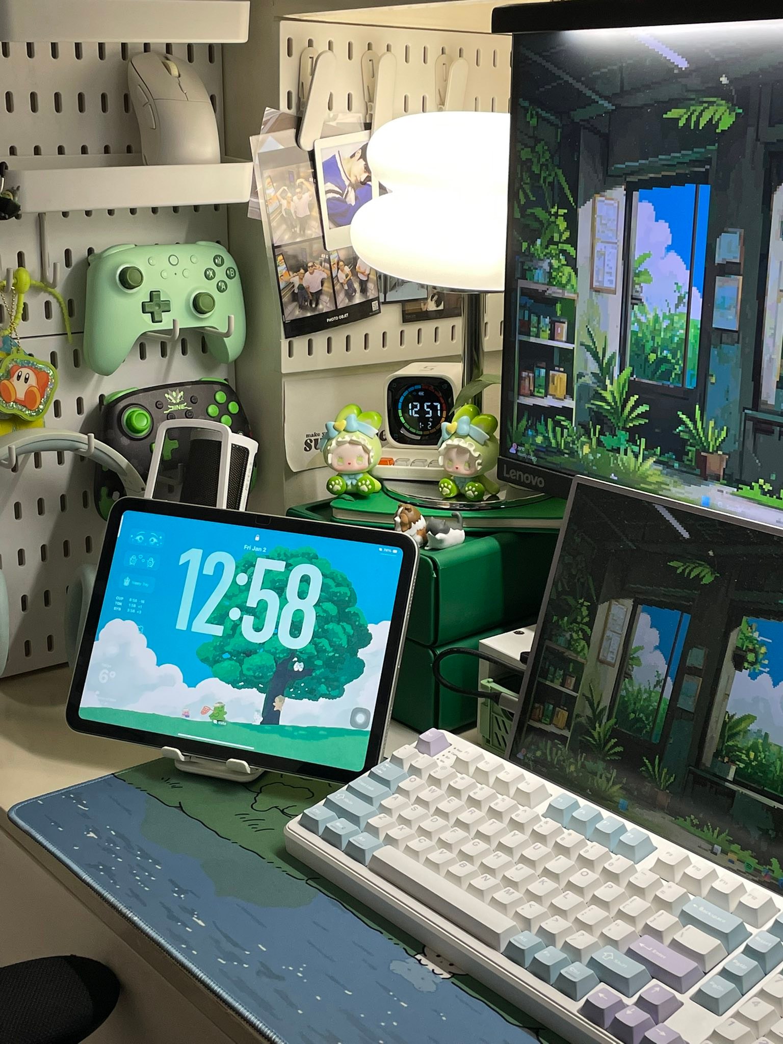 Workspace Setup Addicts | 2026 cozy desk setup 🍃 | Facebook