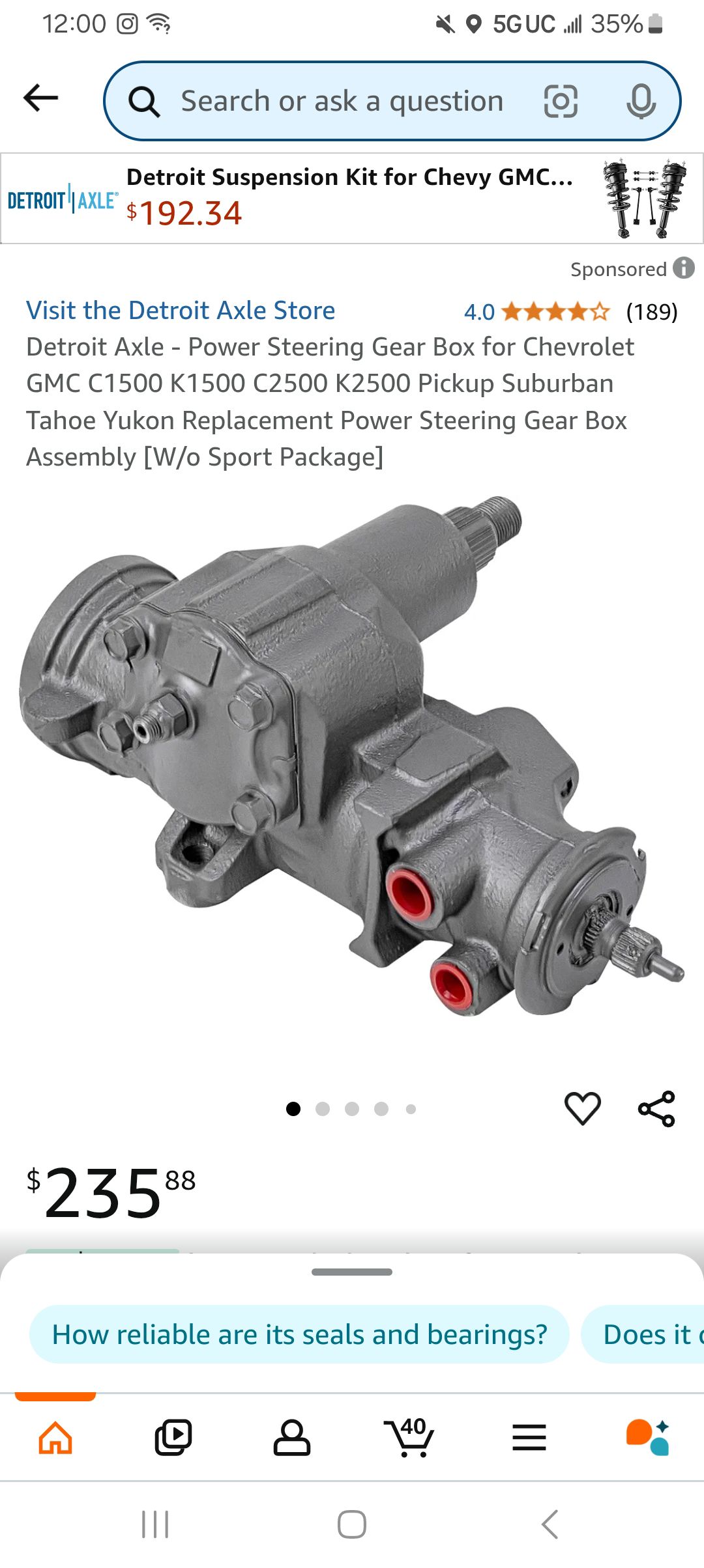 2013 Chevrolet Avalanche 14pc Front CV Axles Wheel Hub and Bearings Upper Control Arms