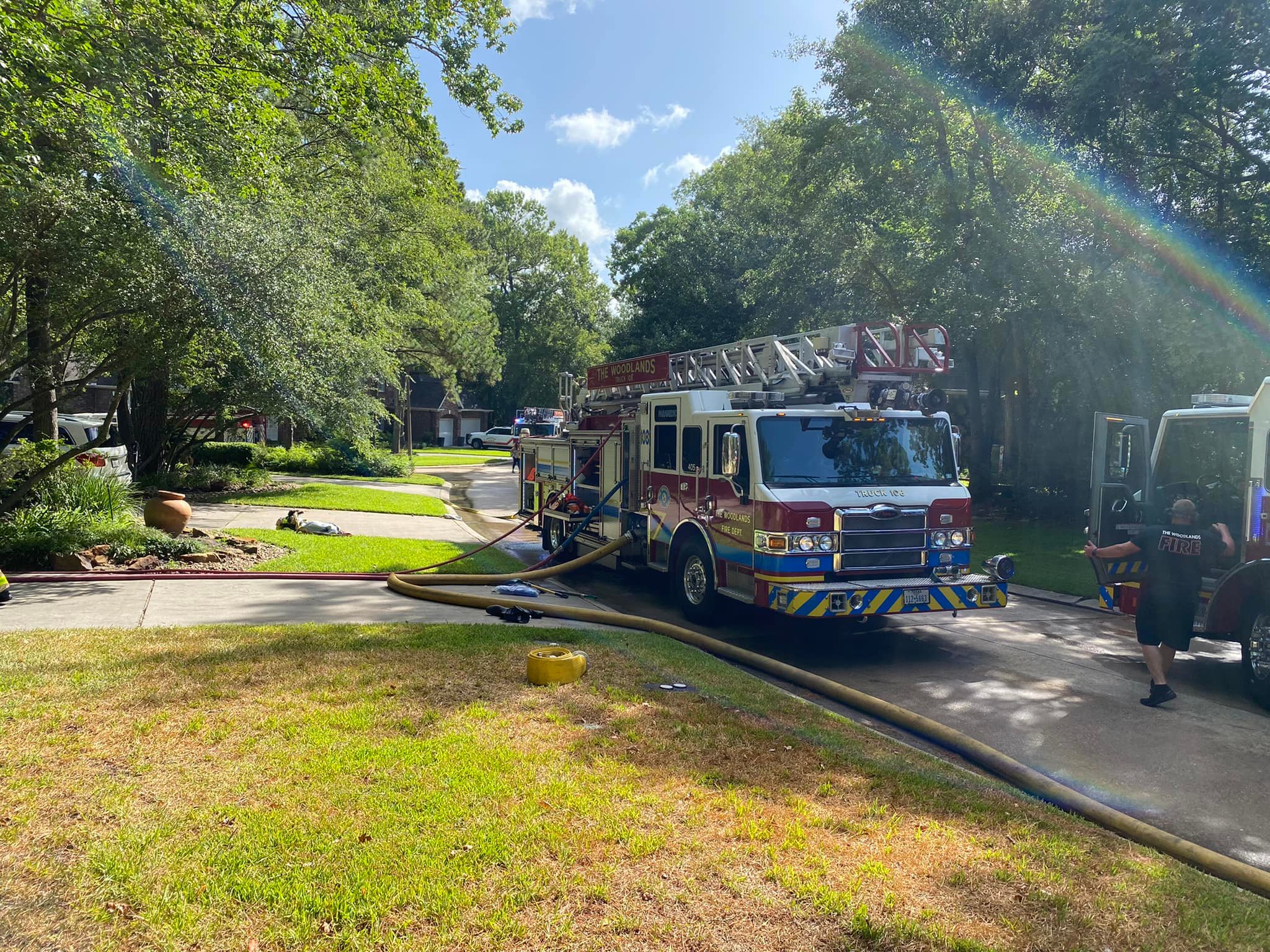 This morning TWFD was... - The Woodlands Fire Department | Facebook