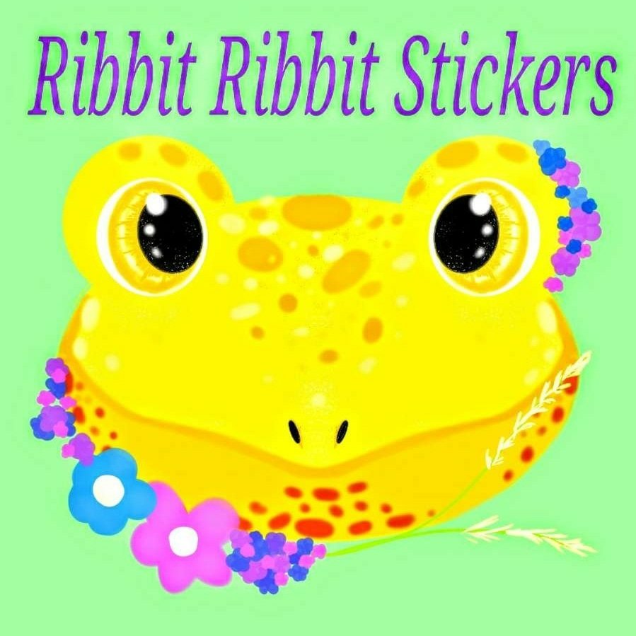 Ribbit Ribbit Stickers
