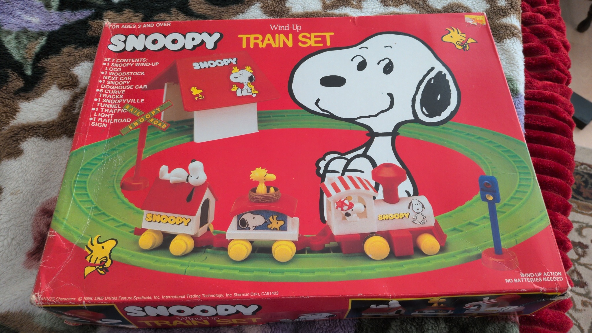 What is the name of the 1958/1966 Snoopy plush doll?