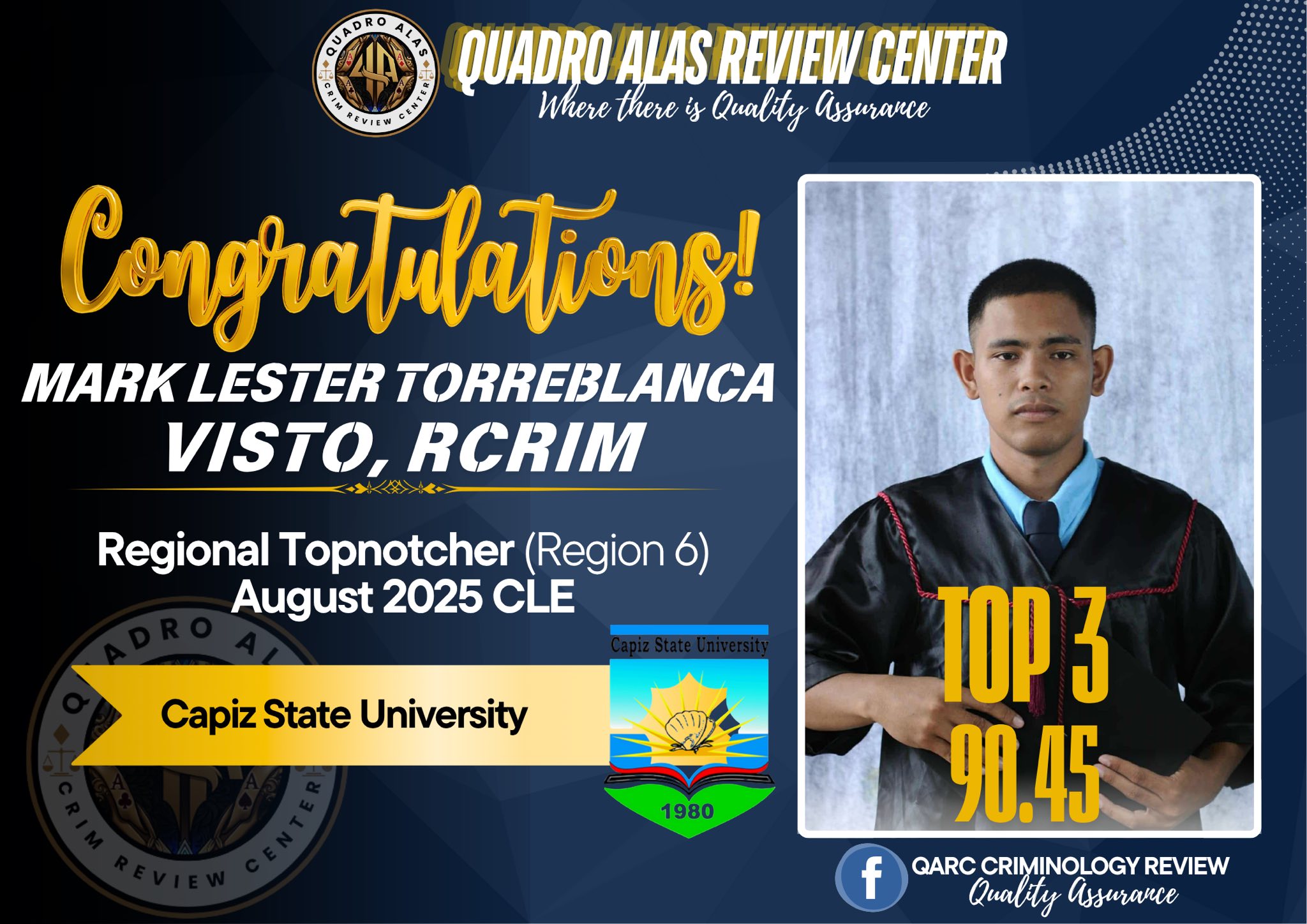 QARC Criminology Review- Cainta, Rizal | Manila