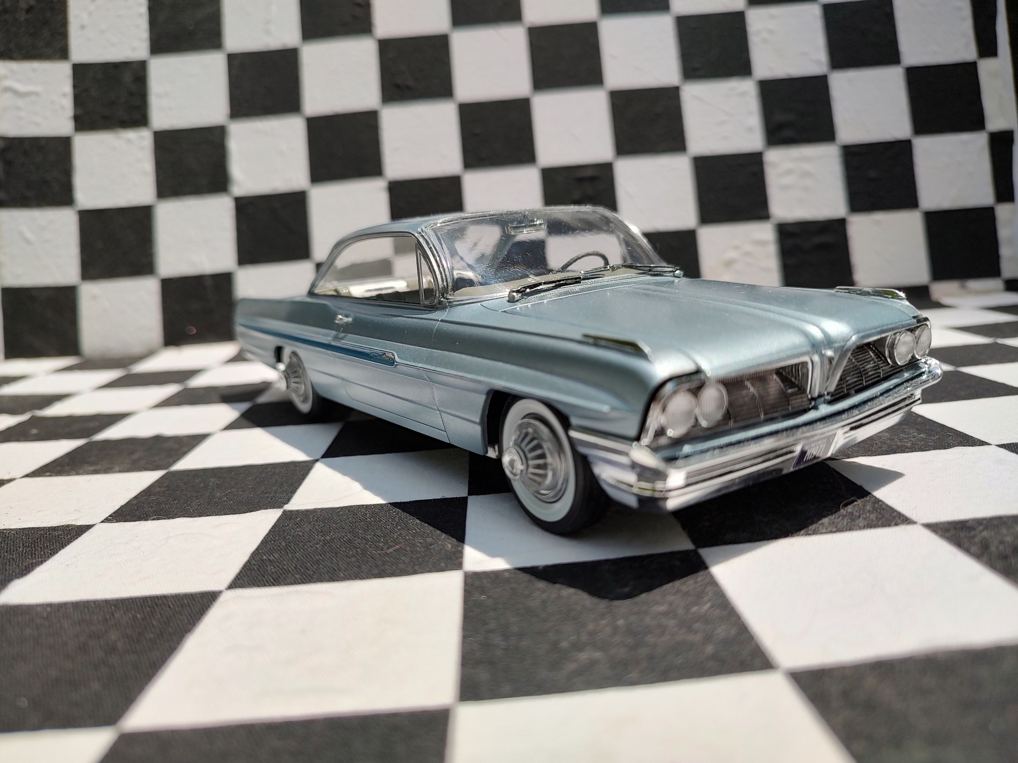 1961 Pontiac Catalina Model Car Build with Moebius Models