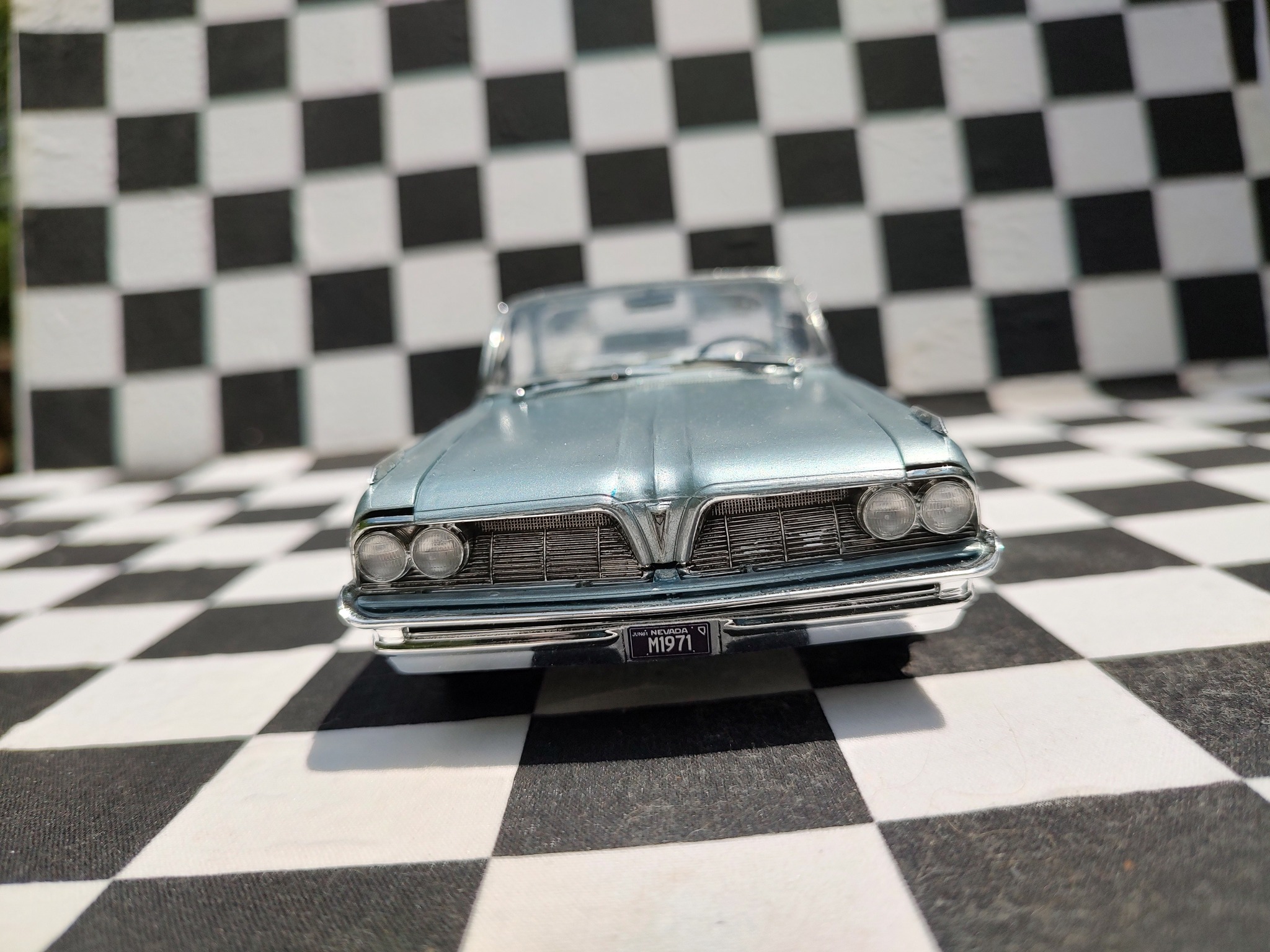 1961 Pontiac Catalina Model Car Build with Moebius Models