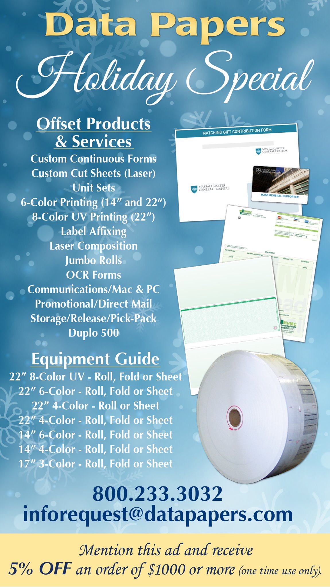 Data Papers, Inc. | Muncy PA