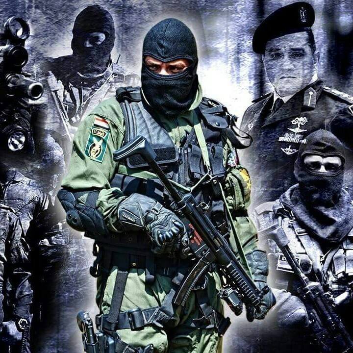 Egyptian unit 777 and Commando forces