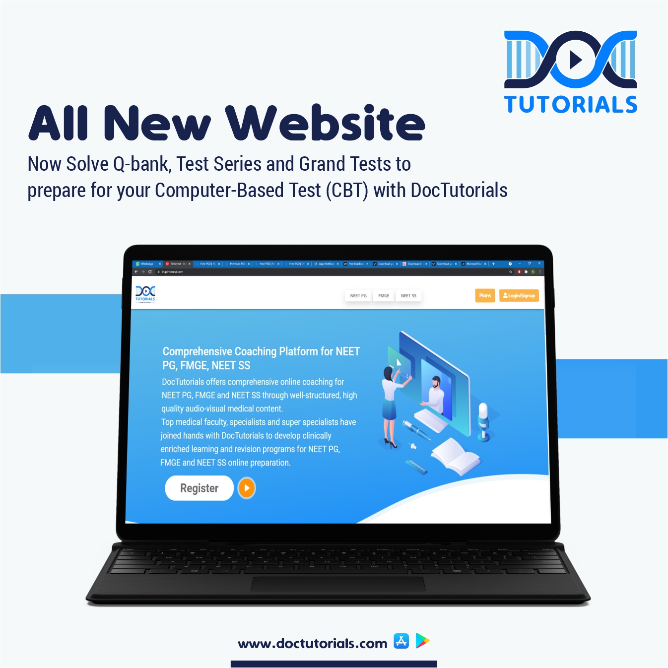 Visit the All-New... - DocTutorials - NEET PG & INI CET | Facebook
