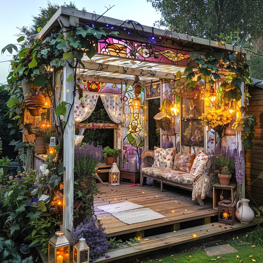 Bohemian Hippies - More ideas @ https://www.pergolagazebos.com/garden ...