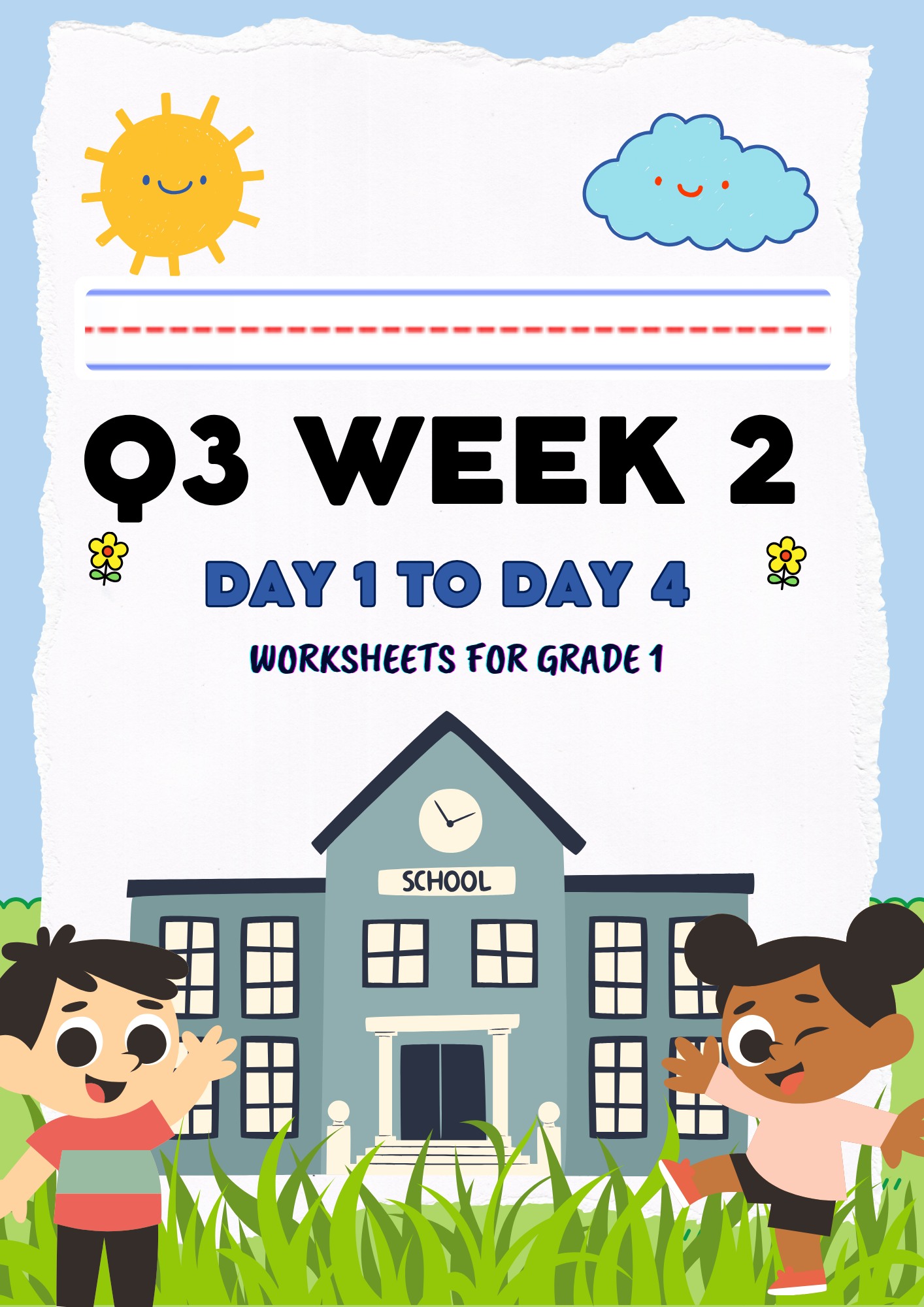 Kindergarten Teacher Ako | Quarter 1 Week 3 Worksheets for next week ...