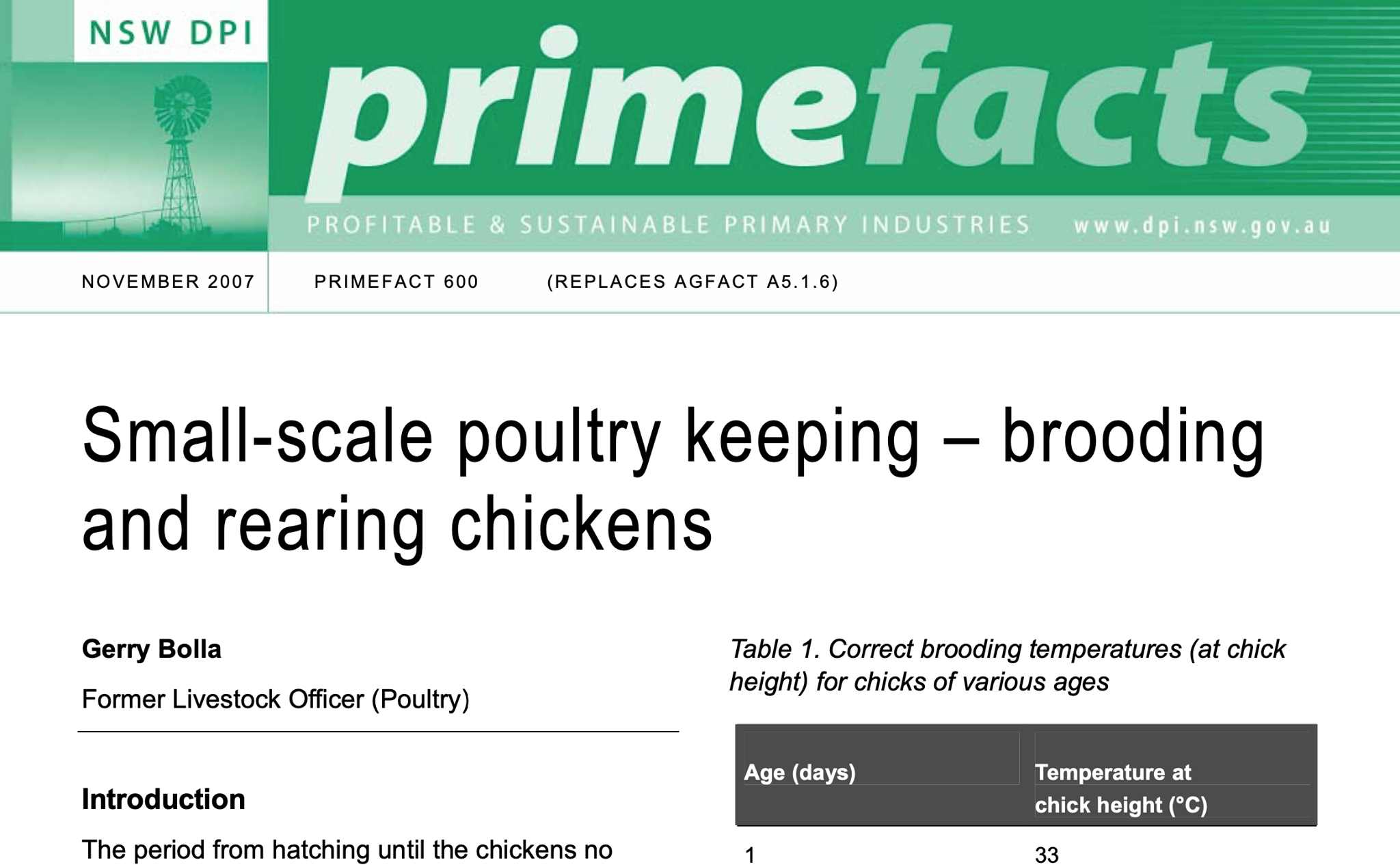 Nowra Poultry Club - New to raising chicks? This is a very handy guide ...