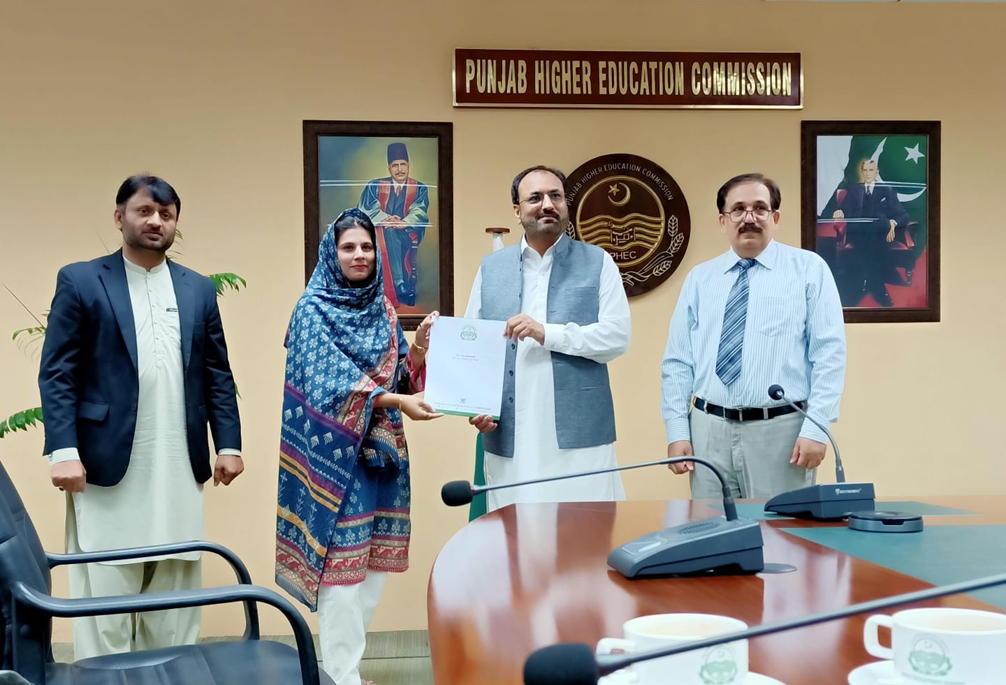 Congratulations to Ms Azka Rahman, PhD scholar Institute of Physics ...