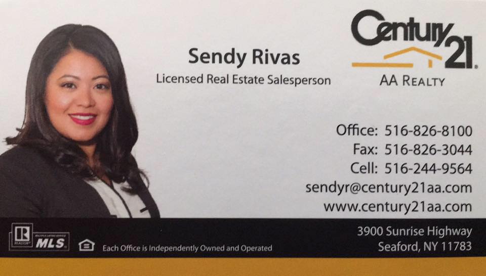 Sendy Rivas NYS Licensed Real Estate Salesperson | Seaford NY