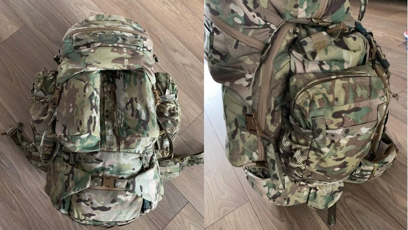 British Army ECM Lightweight Bergen, Karrimor SF build. 45 litres