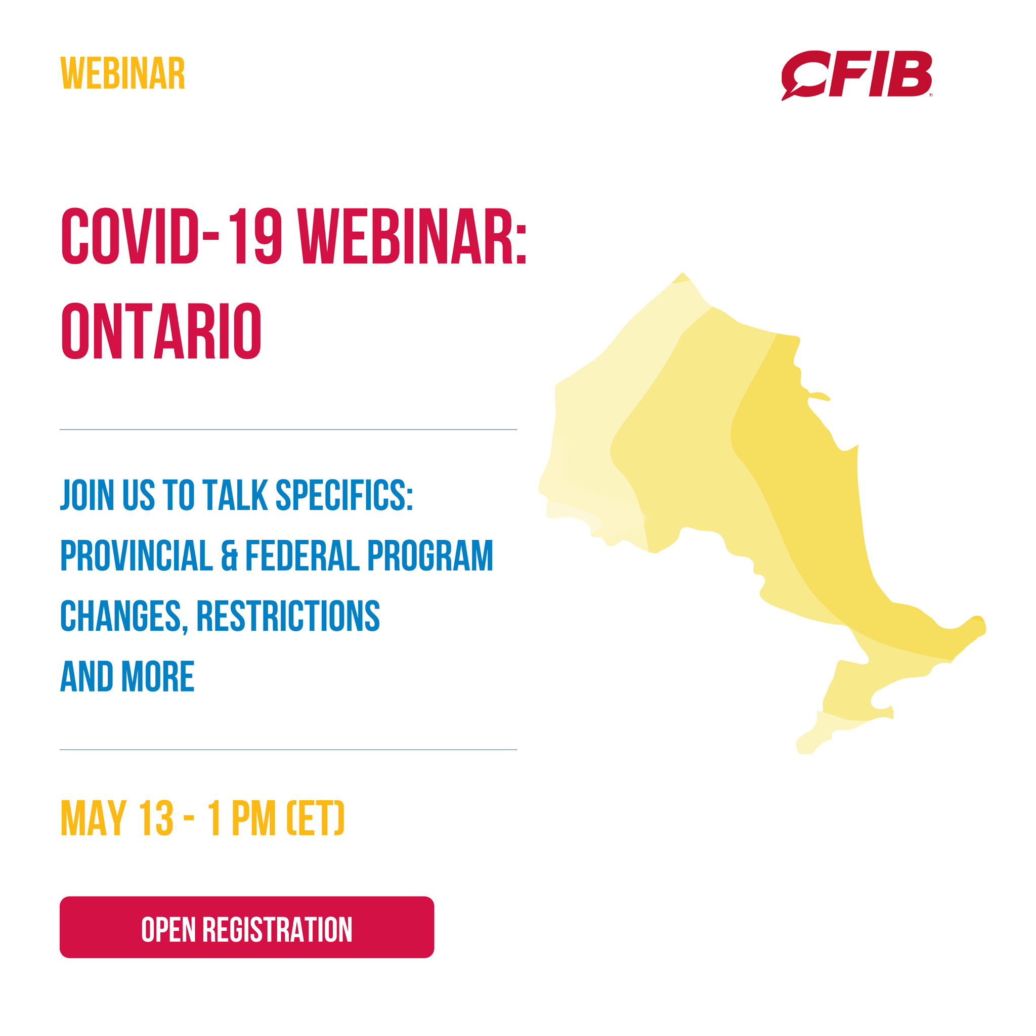 CFIB - 🚨 Open Registration🚨 COVID-19 and your business:... | Facebook