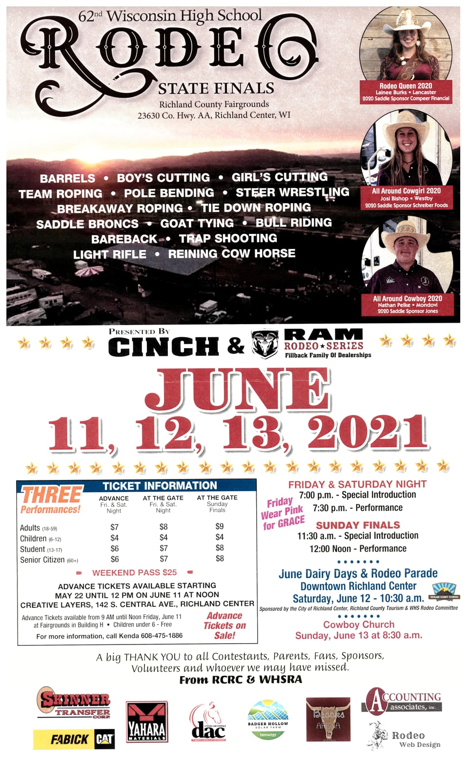 Wisconsin High School Rodeo... - Richland County Fairgrounds | Facebook