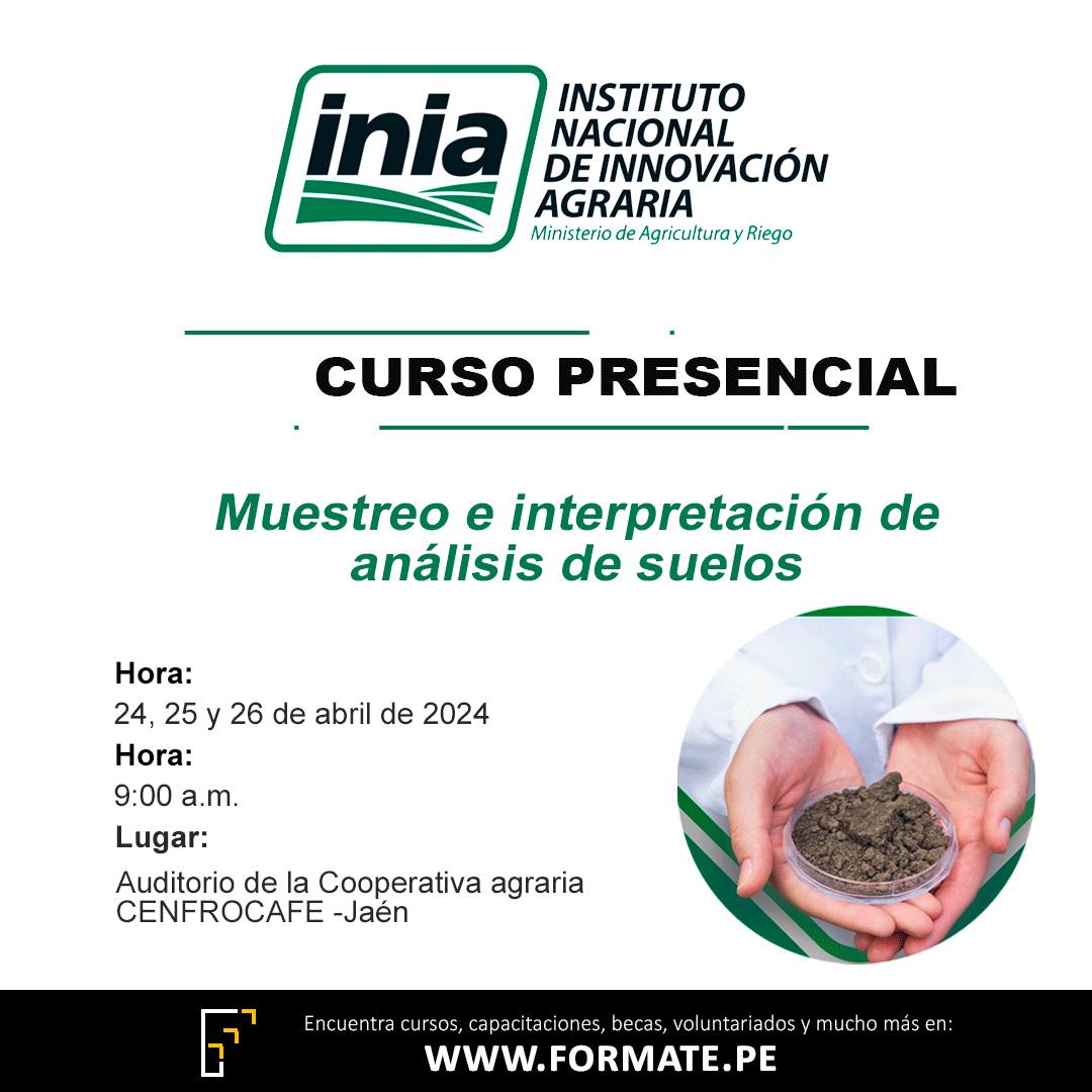 📣 Curso presencial 