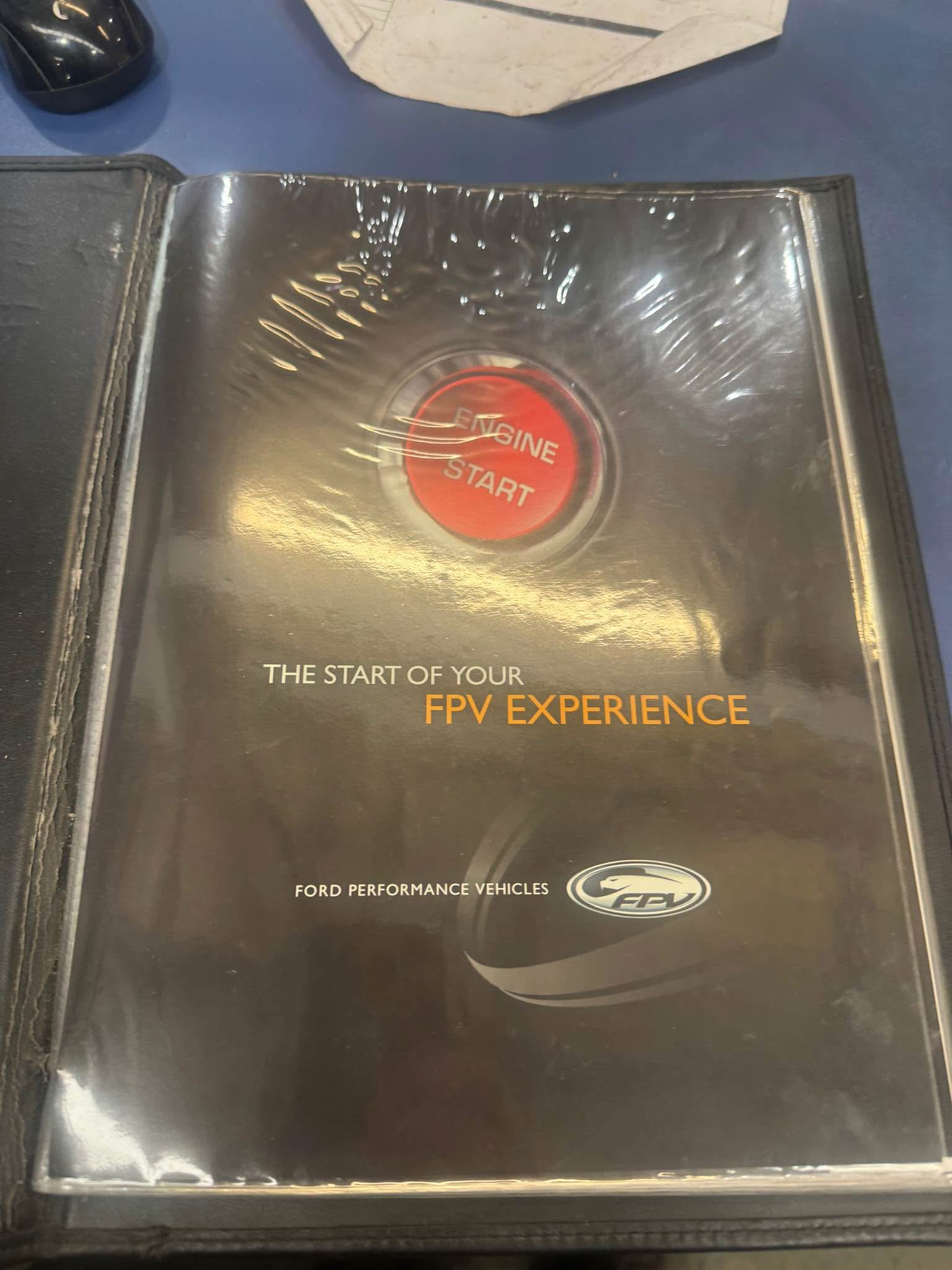 FG FPV SUPER PURSUIT OWNERS COMPENDIUM