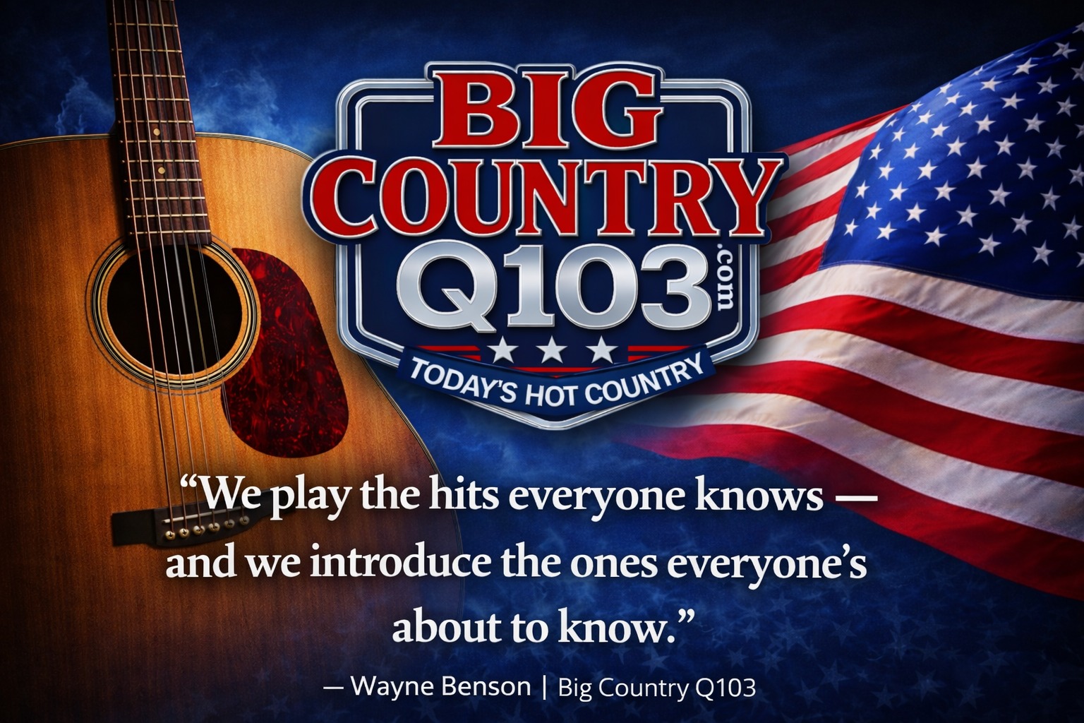 Wayne Benson - Built for listeners who love the hits — and... | Facebook