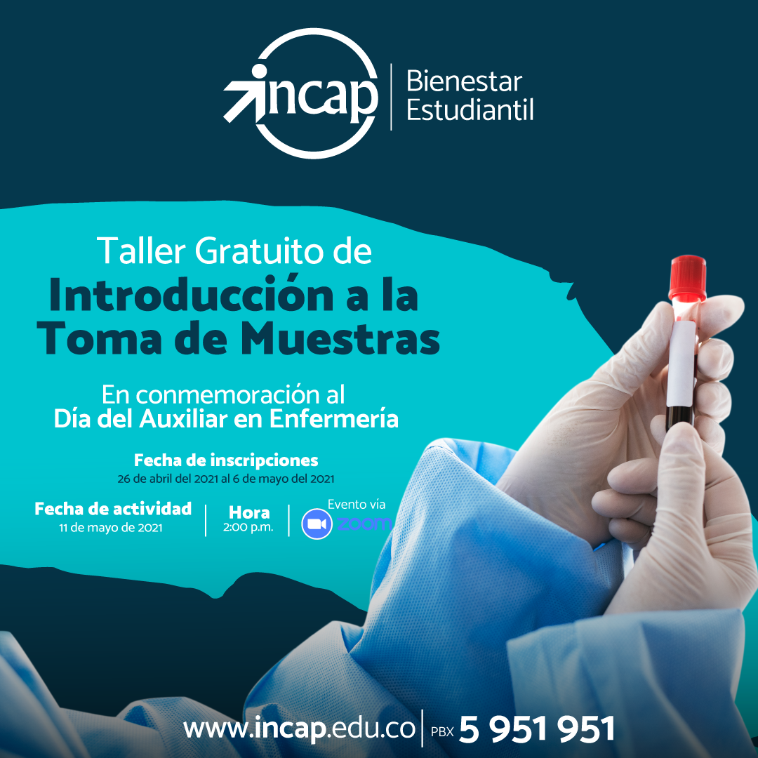 #TomadeMuestras... - Instituto Colombiano de Aprendizaje INCAP | Facebook