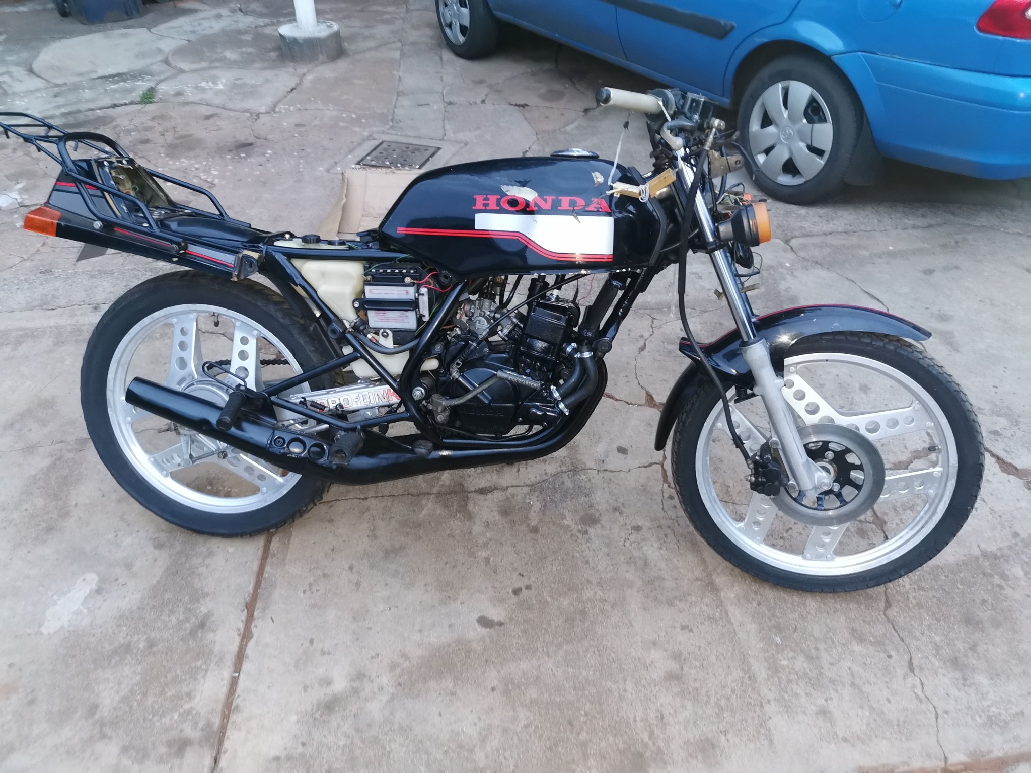 Restored Honda MBX 50 motorcycle in South Africa