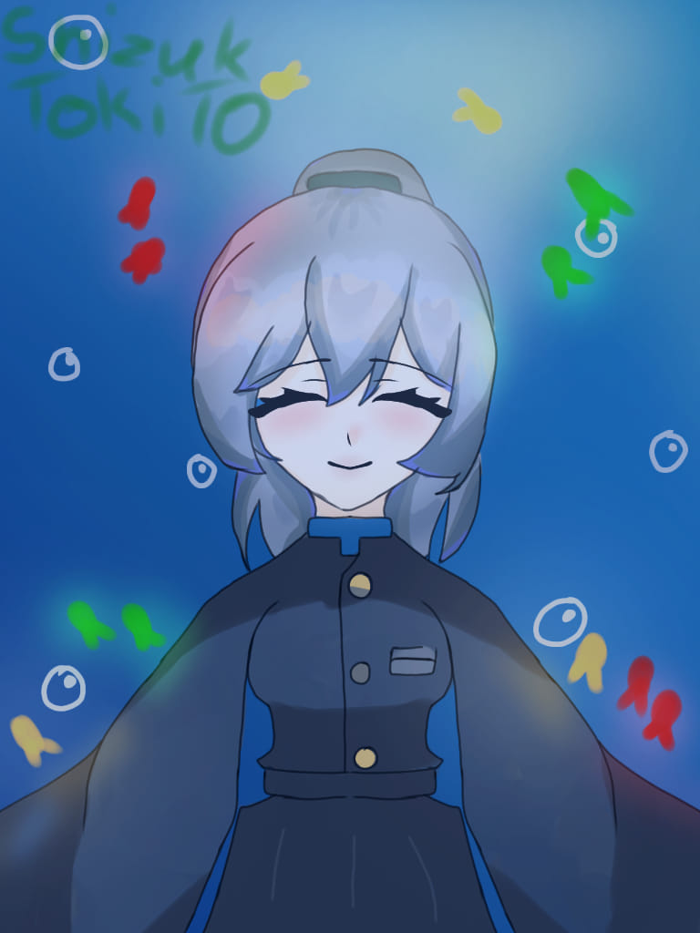 💚 SHIZUKO NORBUYUKI/TOKITO ☘️ New art~ My entry in Emiko Mizumi