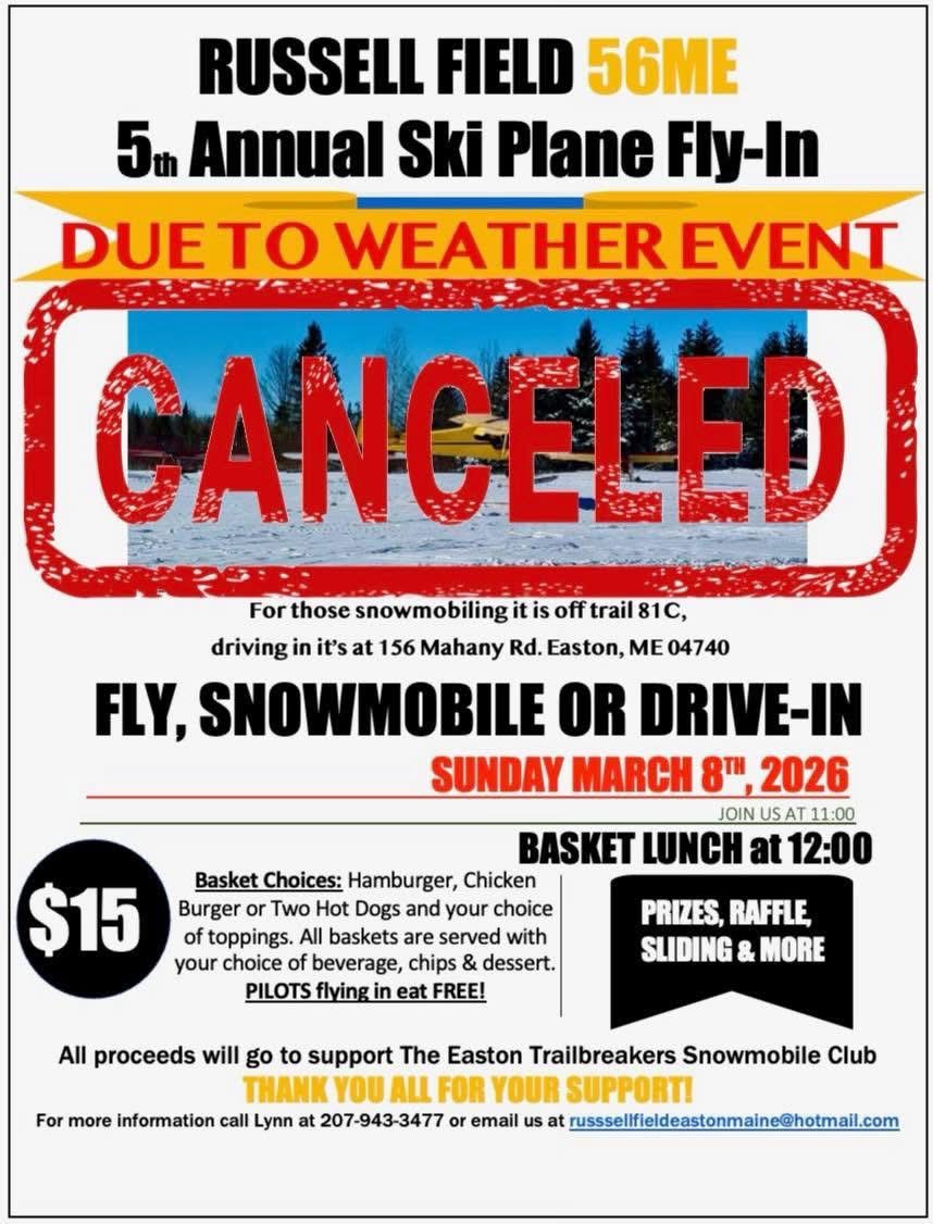 Russell Field 5th Annual Ski Plane Fly In (56ME)