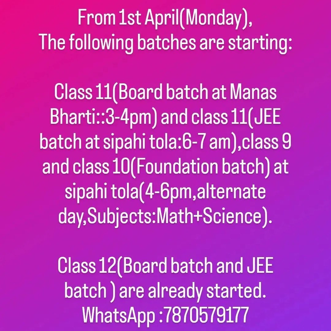 Infinity MATHS POINT by Ujjwal sir